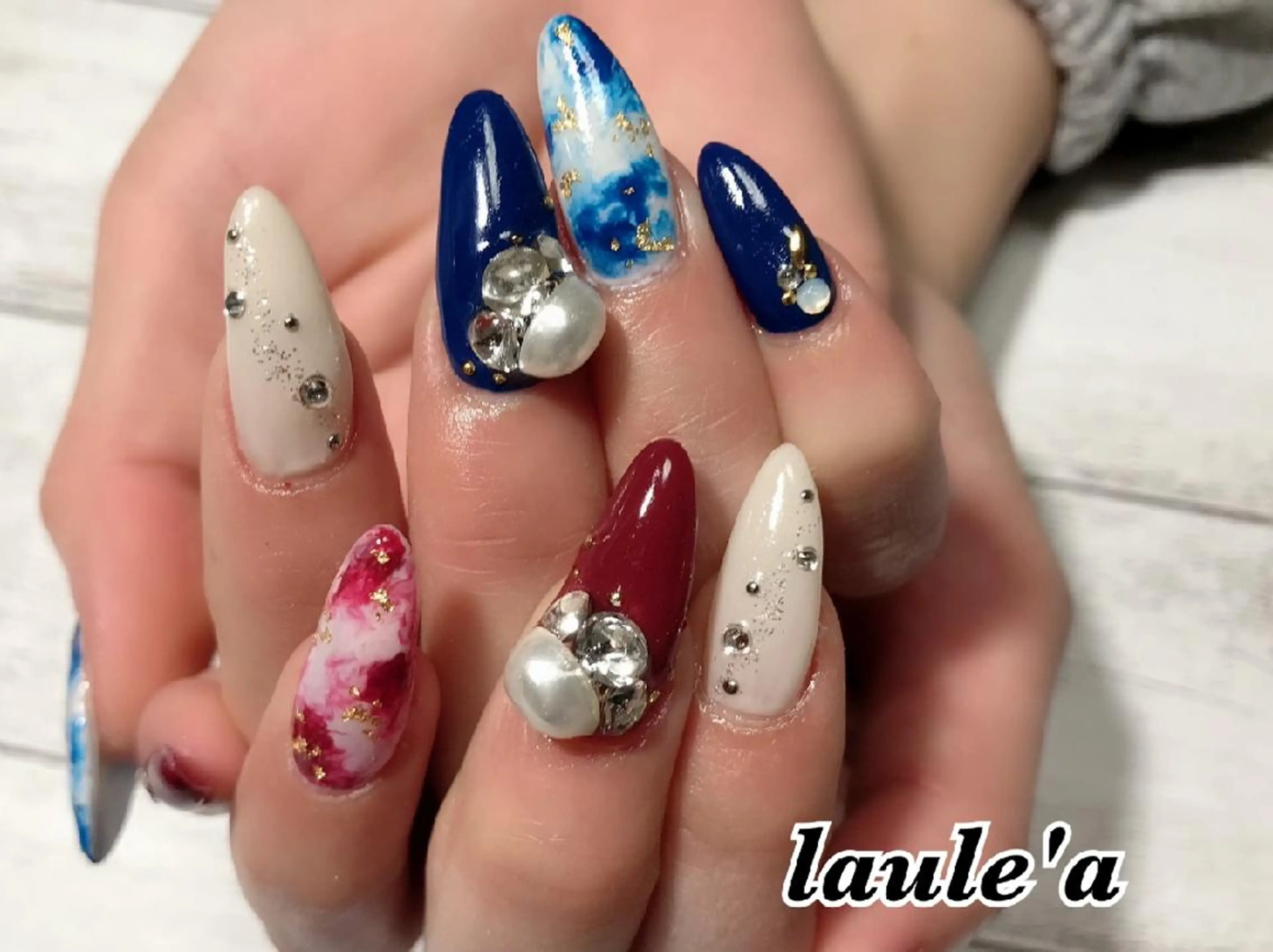 ネイル ハンドネイル Rグループ felizのネイルデザイン