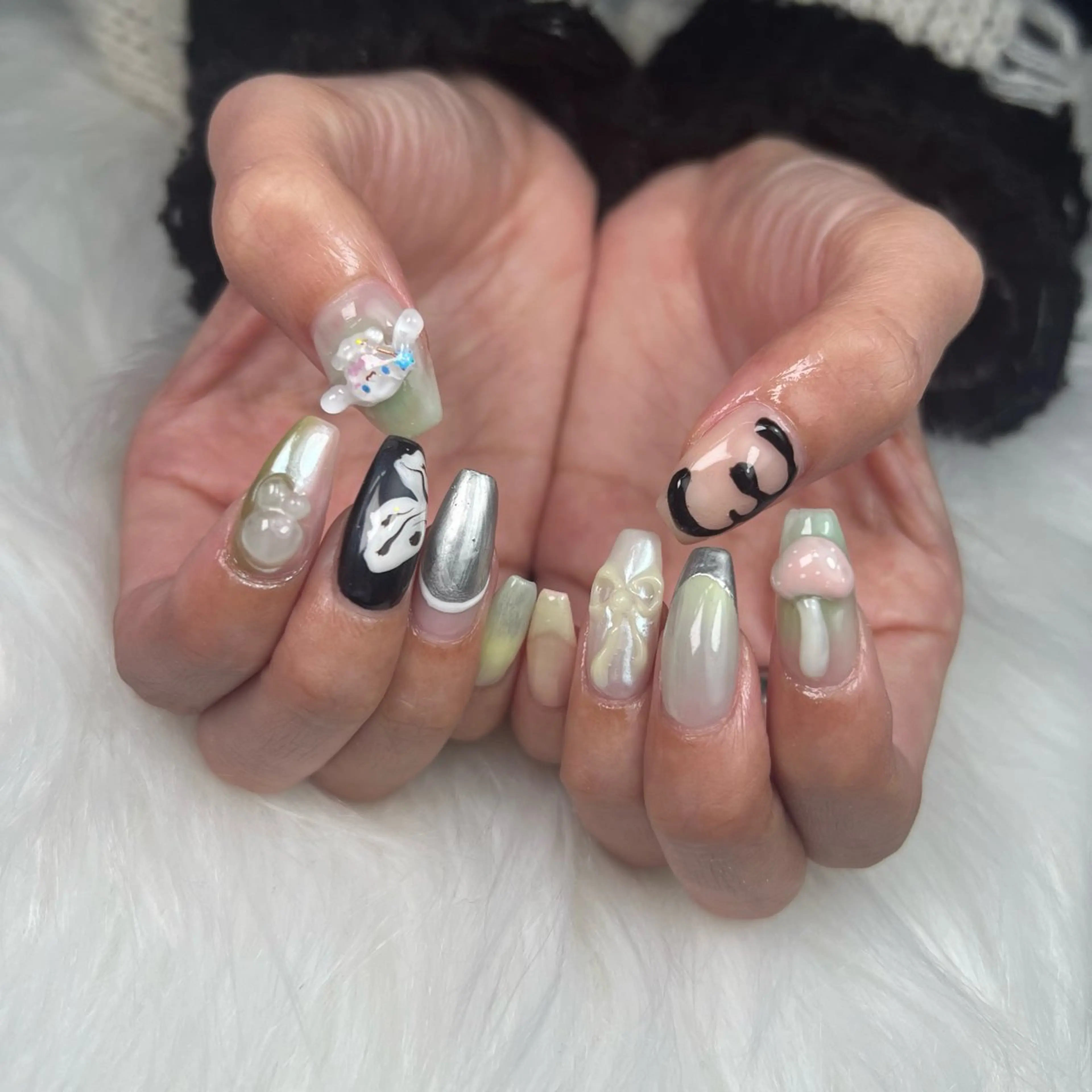 ネイル ハンドネイル Nail Salon L'arc所属・💊大阪/南船場 monica🧠のネイルデザイン