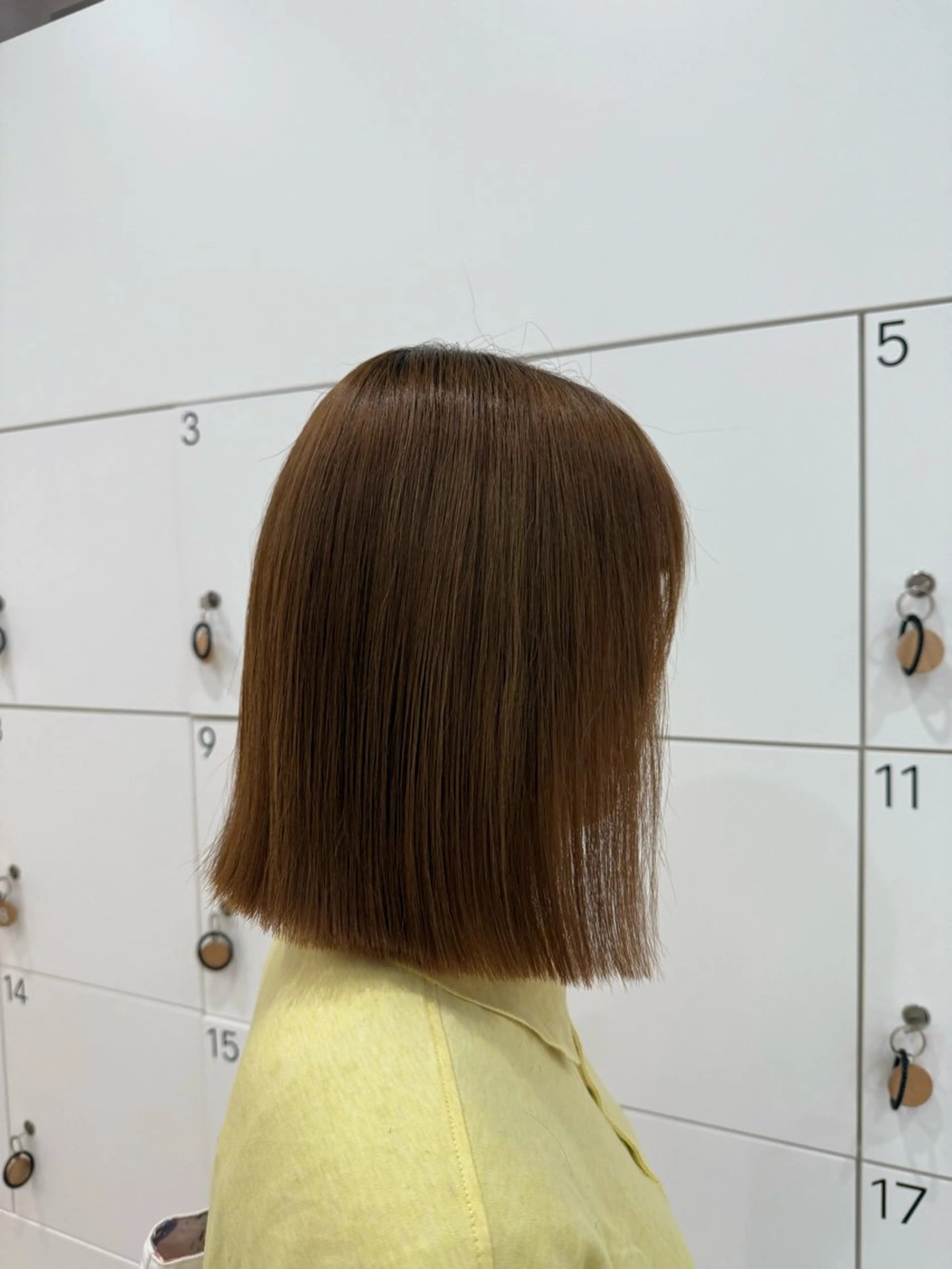 ショート 切りっぱなしボブ ボブ とや ゆうかのヘアスタイル