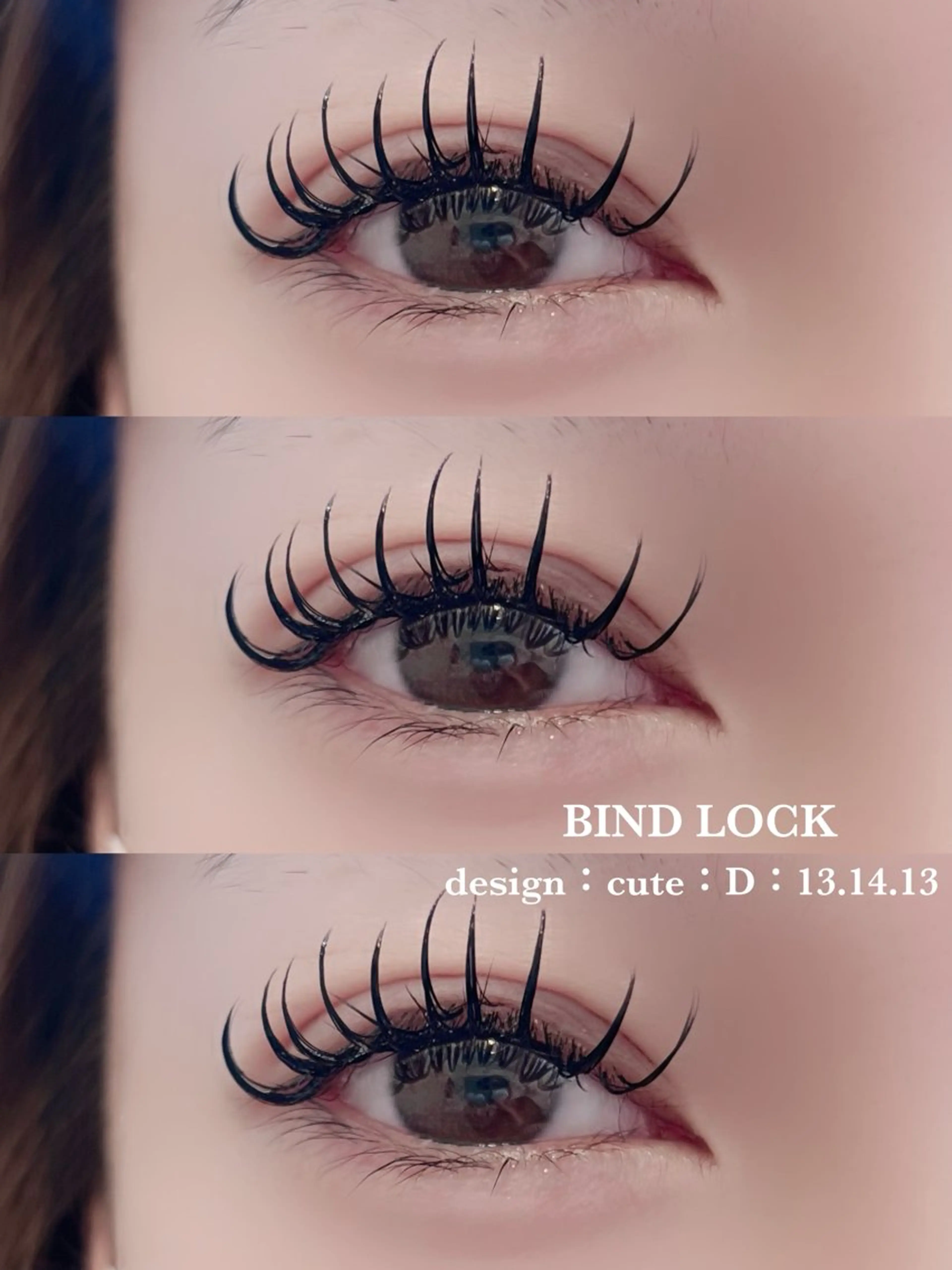 マツエク・マツパ Eye Lash Salon Vivi豊田所属・山中 聖奈のマツエク・マツパデザイン