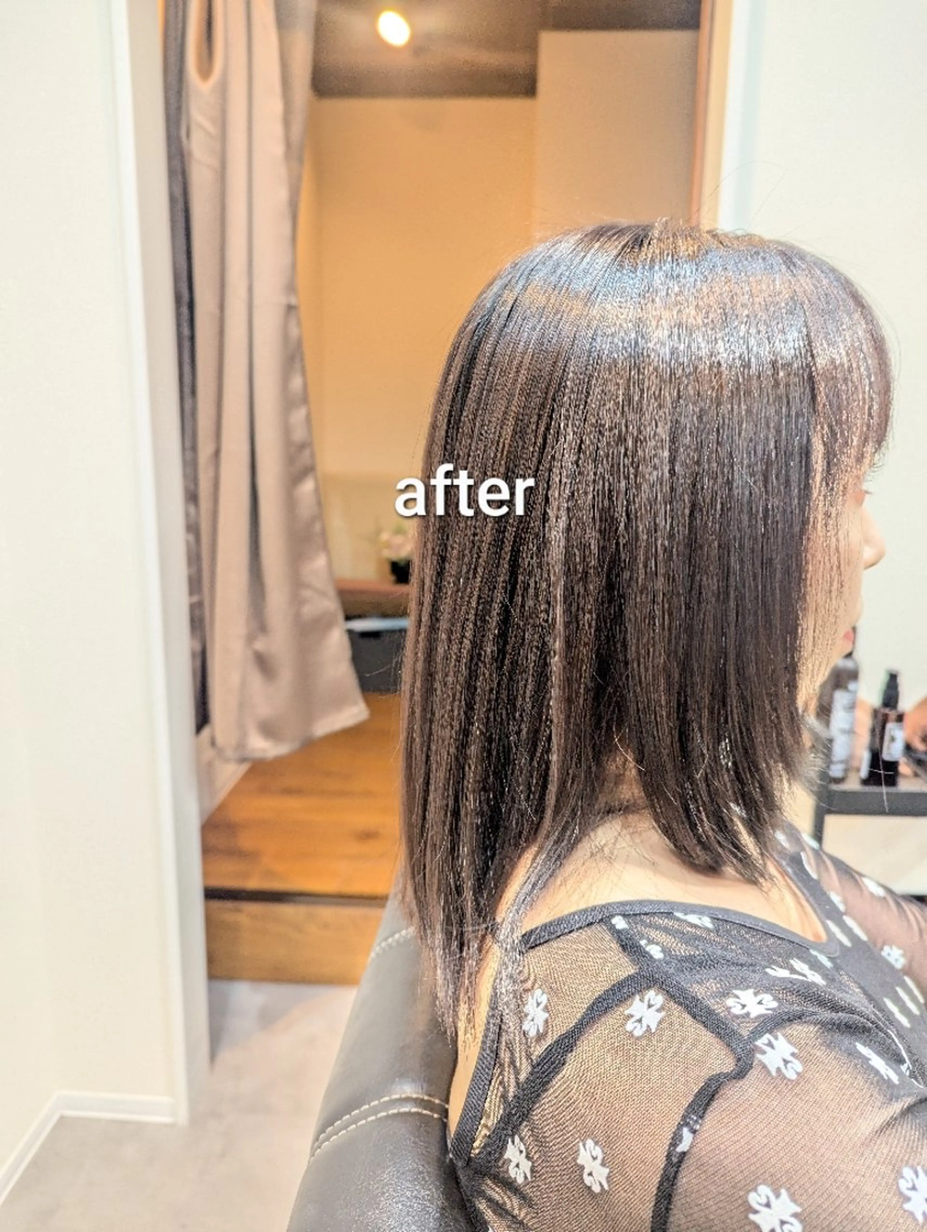 スパニスト 中川のヘアスタイル