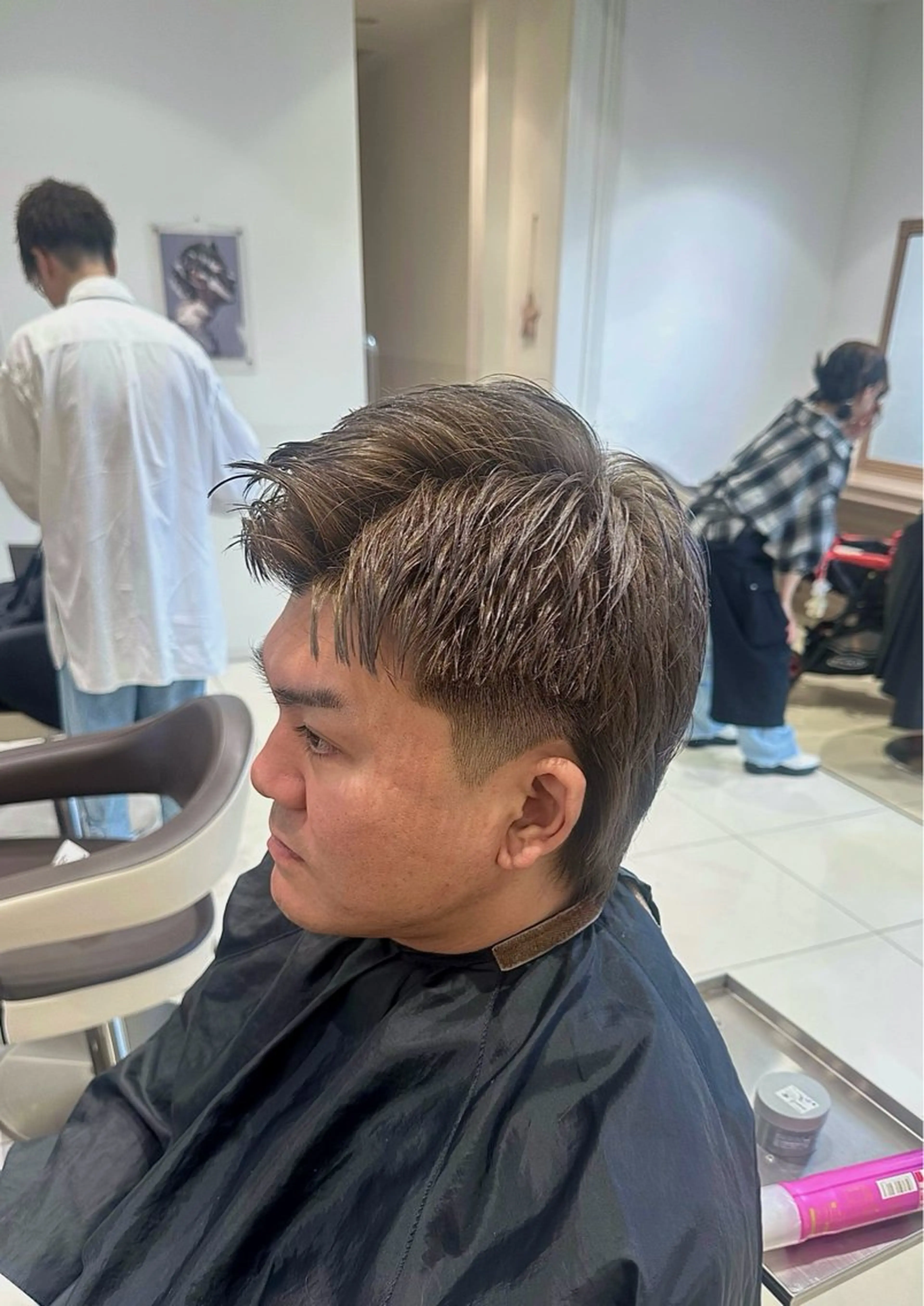 ショート カラー ブリーチ ブロンド Ash南町田グランベリーパーク店所属・Ash南町田店 ✂️ ユージのヘアスタイル