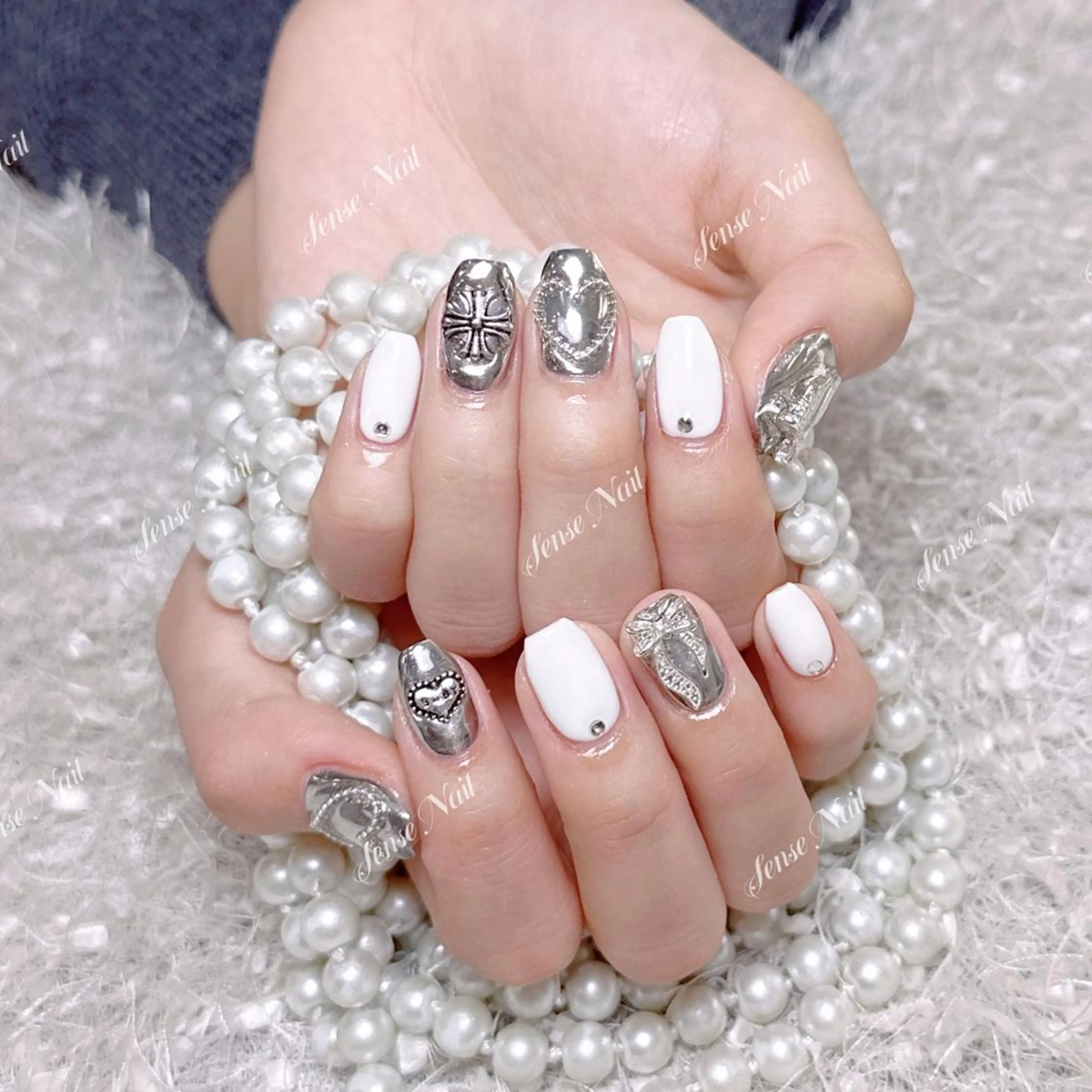 ネイル ハンドネイル ハンドケア 🎀Sense Nail池袋店🎀のネイルデザイン