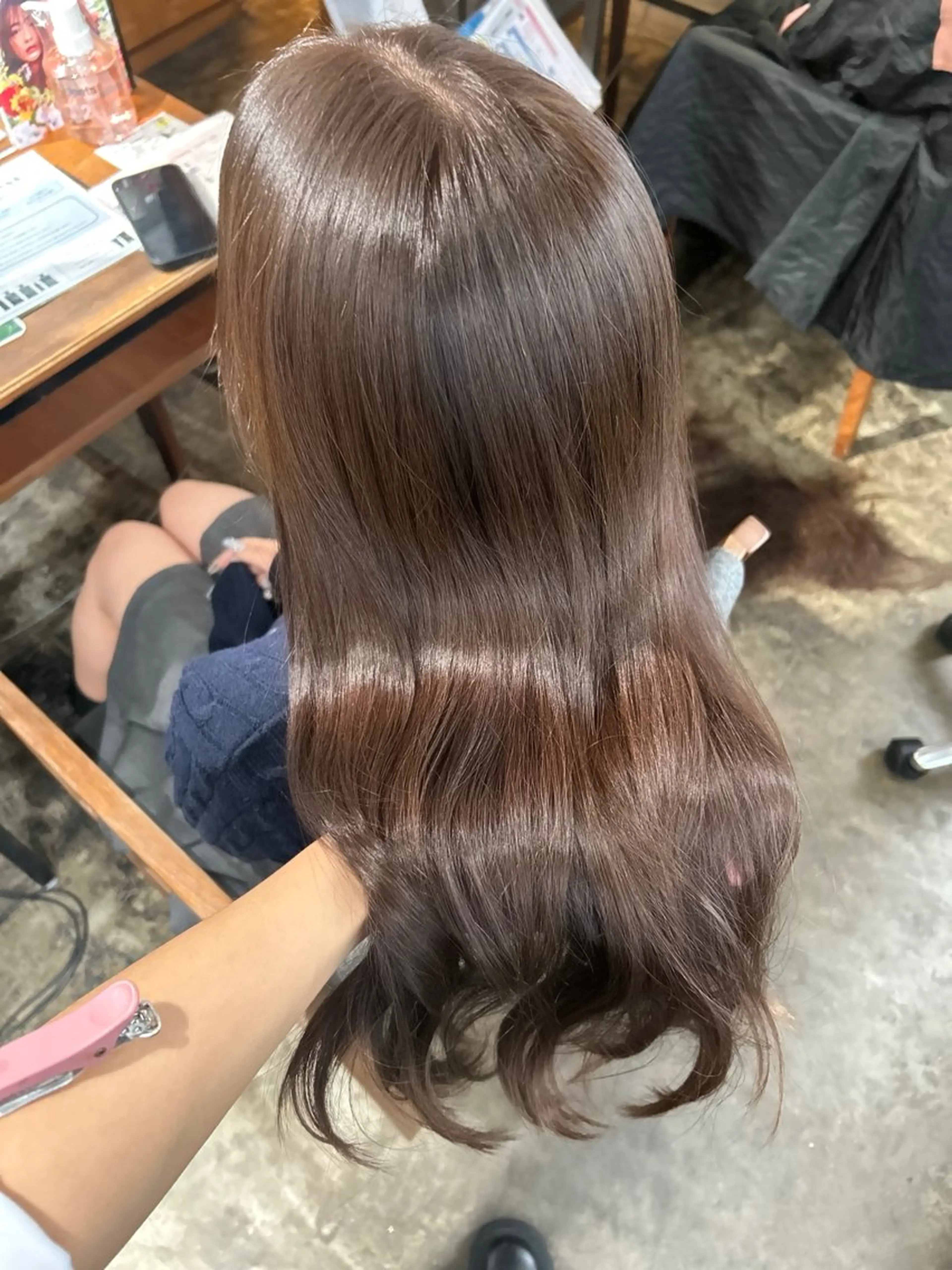 ロング カラー カット ヘアカラー トリートメント Friista color所属・moe🎀 梅田美容室のヘアスタイル
