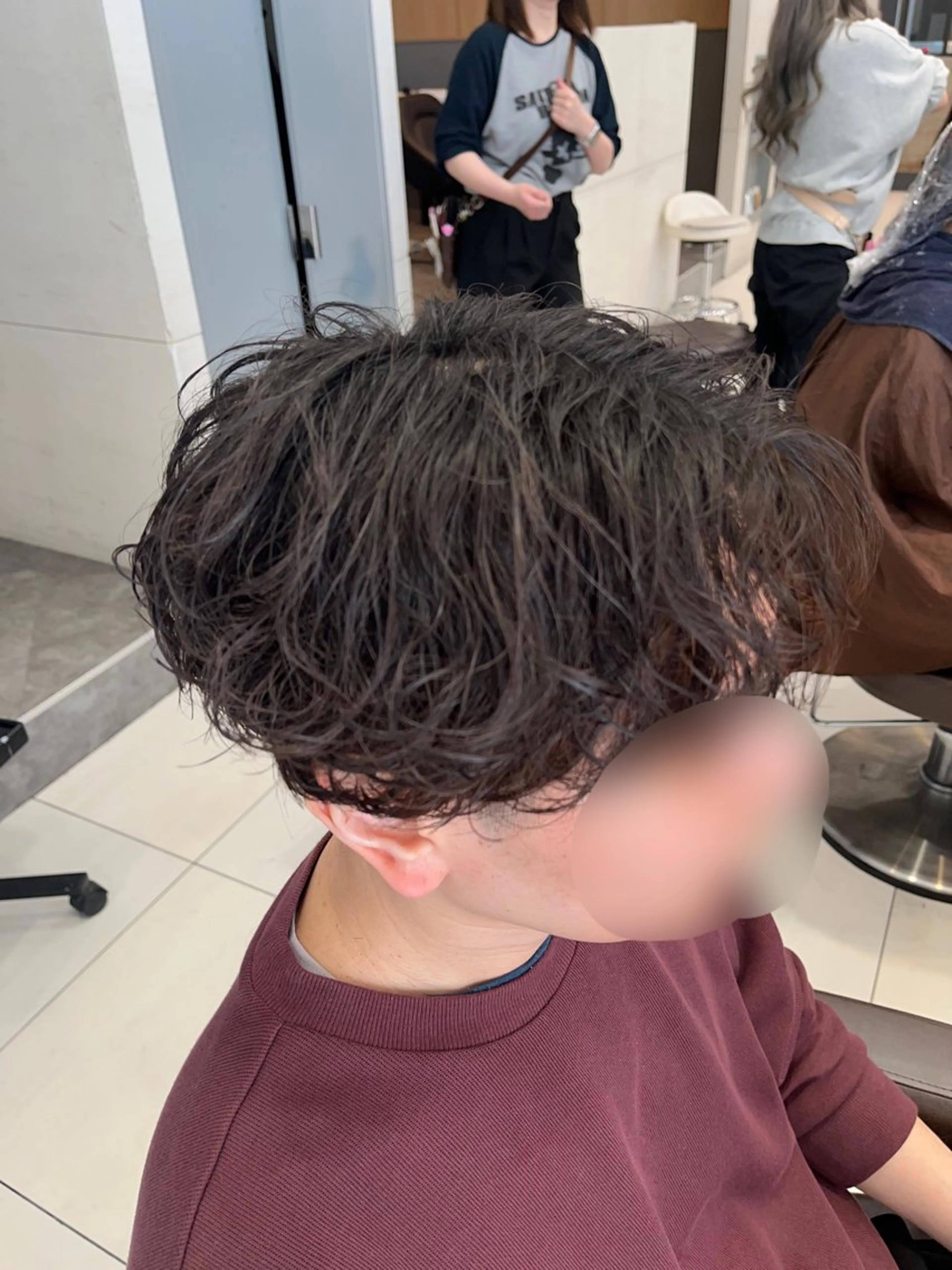 パーマ メンズ メンズパーマ カット パーマ 小野 湊来のヘアスタイル
