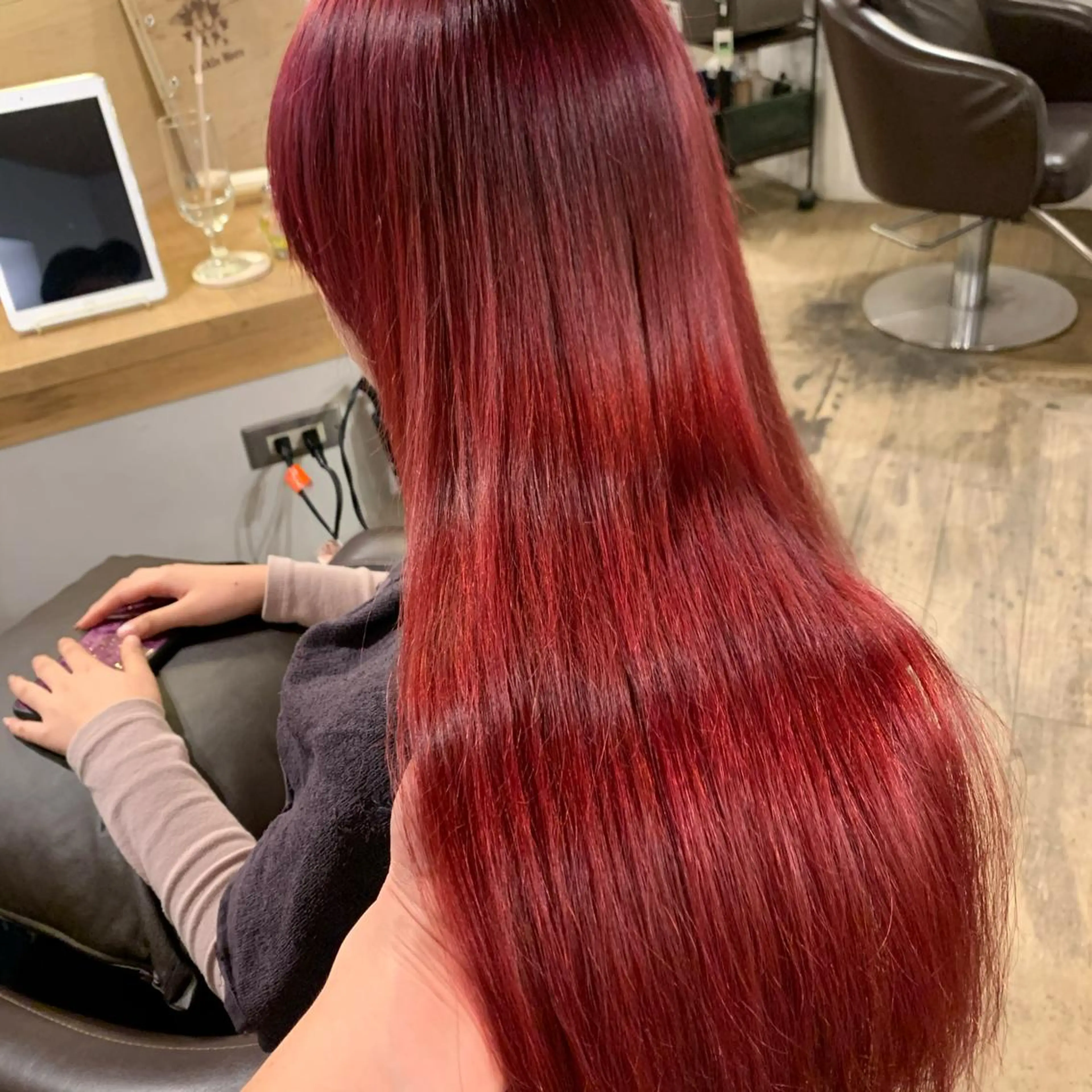 ロング 中嶋 【ナカジマ】のヘアスタイル