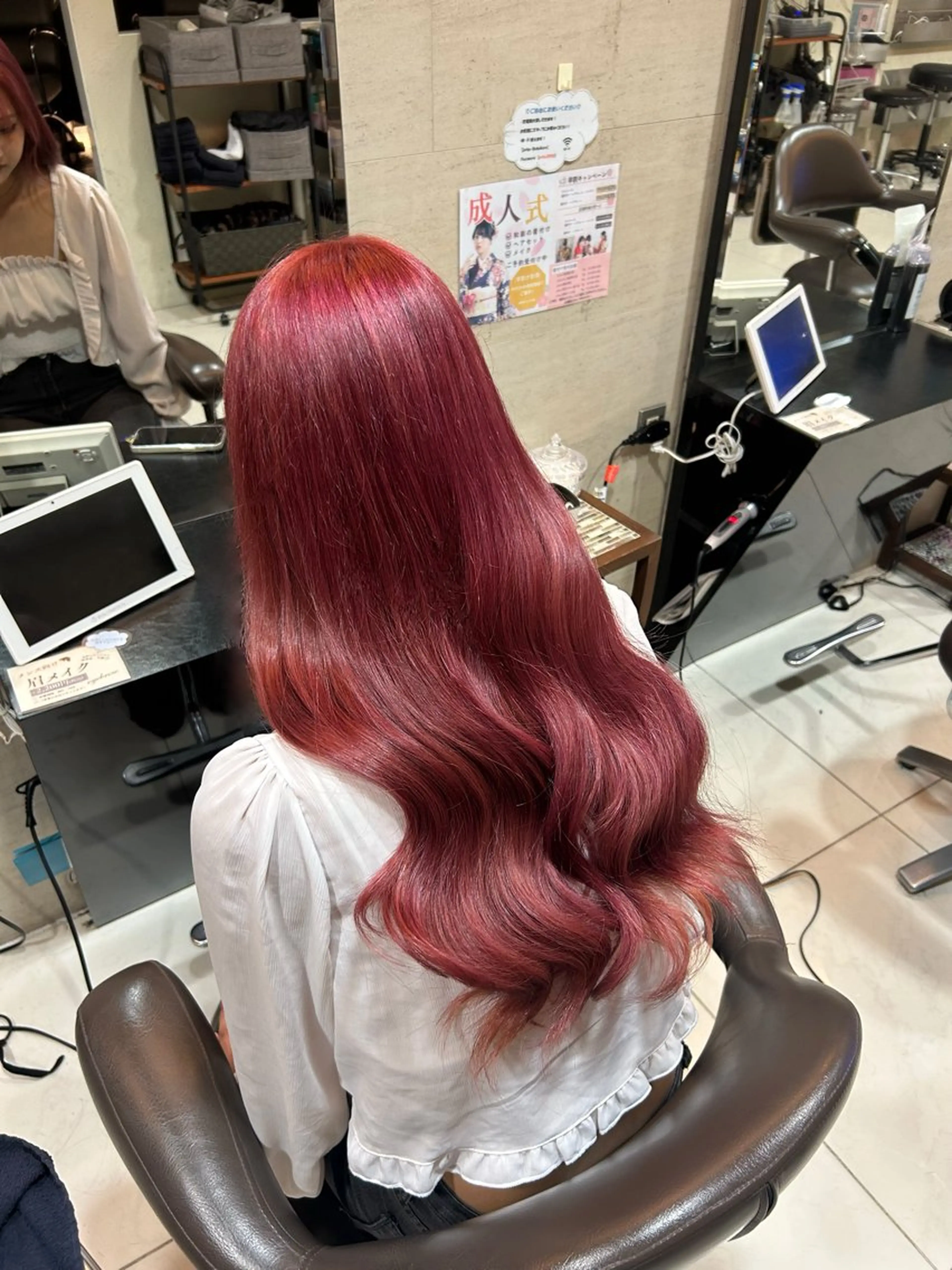 ロング カラー ブリーチモデル募集中 🐈‍⬛Mihiroのヘアスタイル