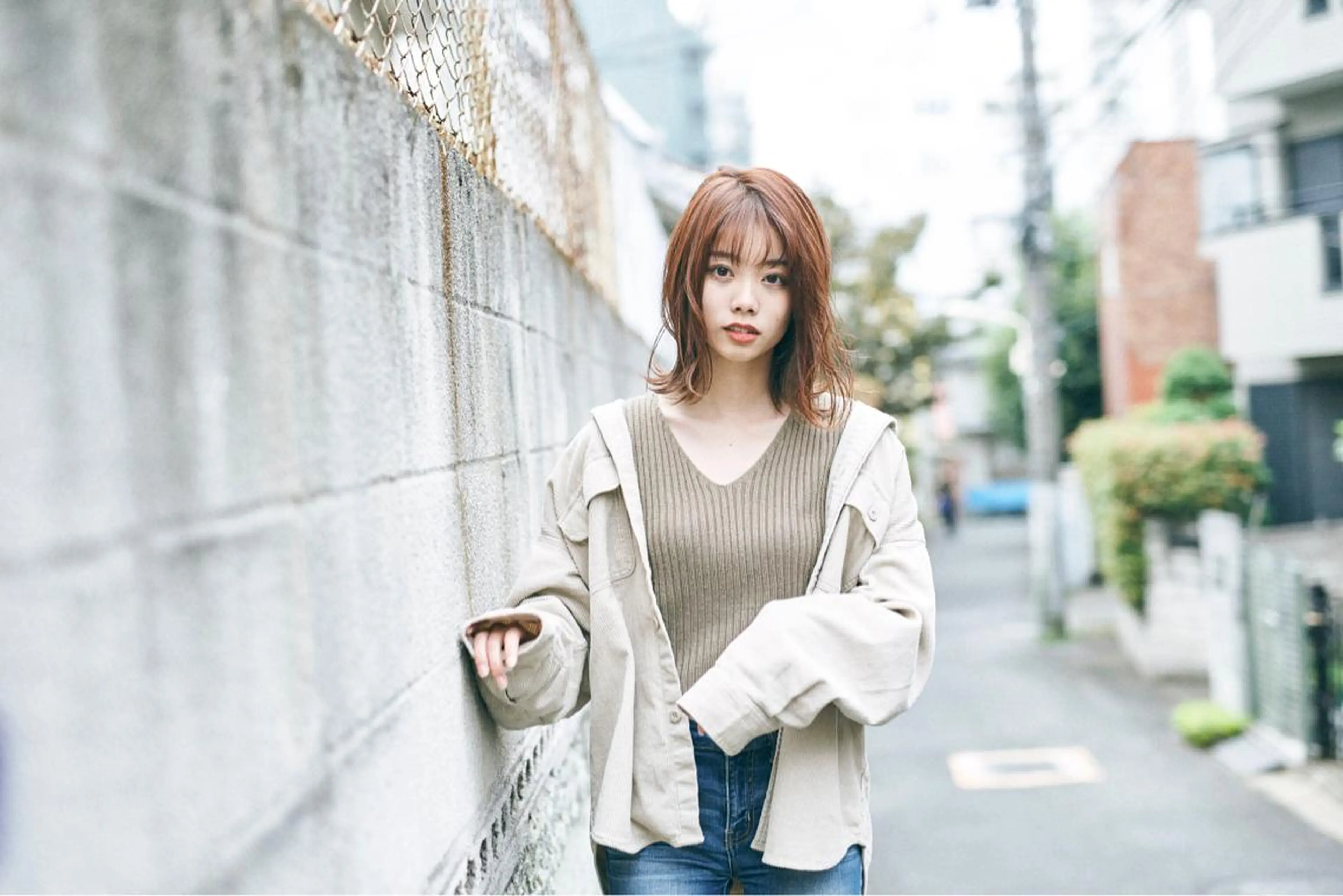 ミディアム 似合わせカット ＊くせ毛に特化＊ 【yun】のヘアスタイル