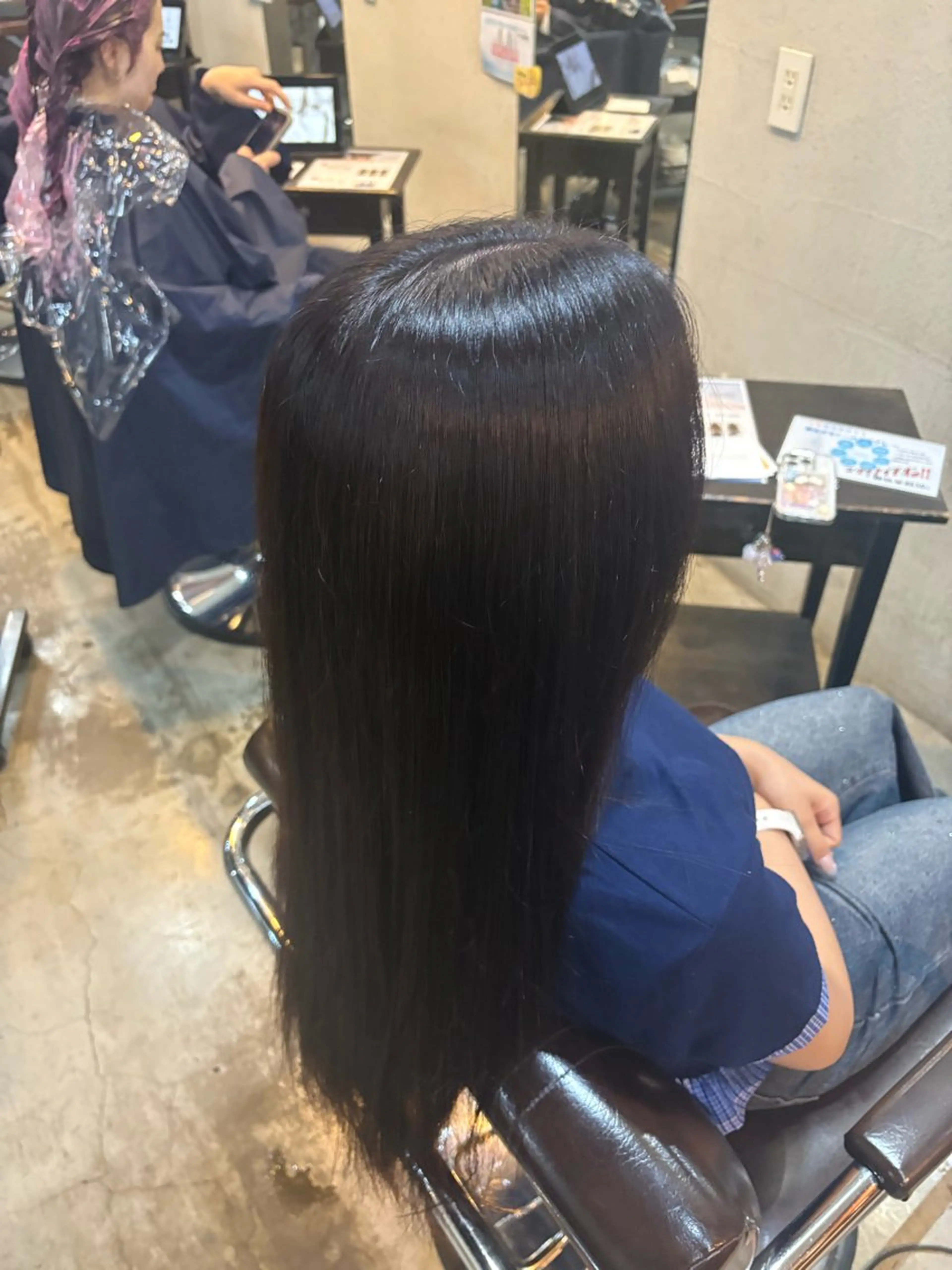 【8月平日限定】ブリーチなしワンカラー+コーティングトリートメント🎀の写真