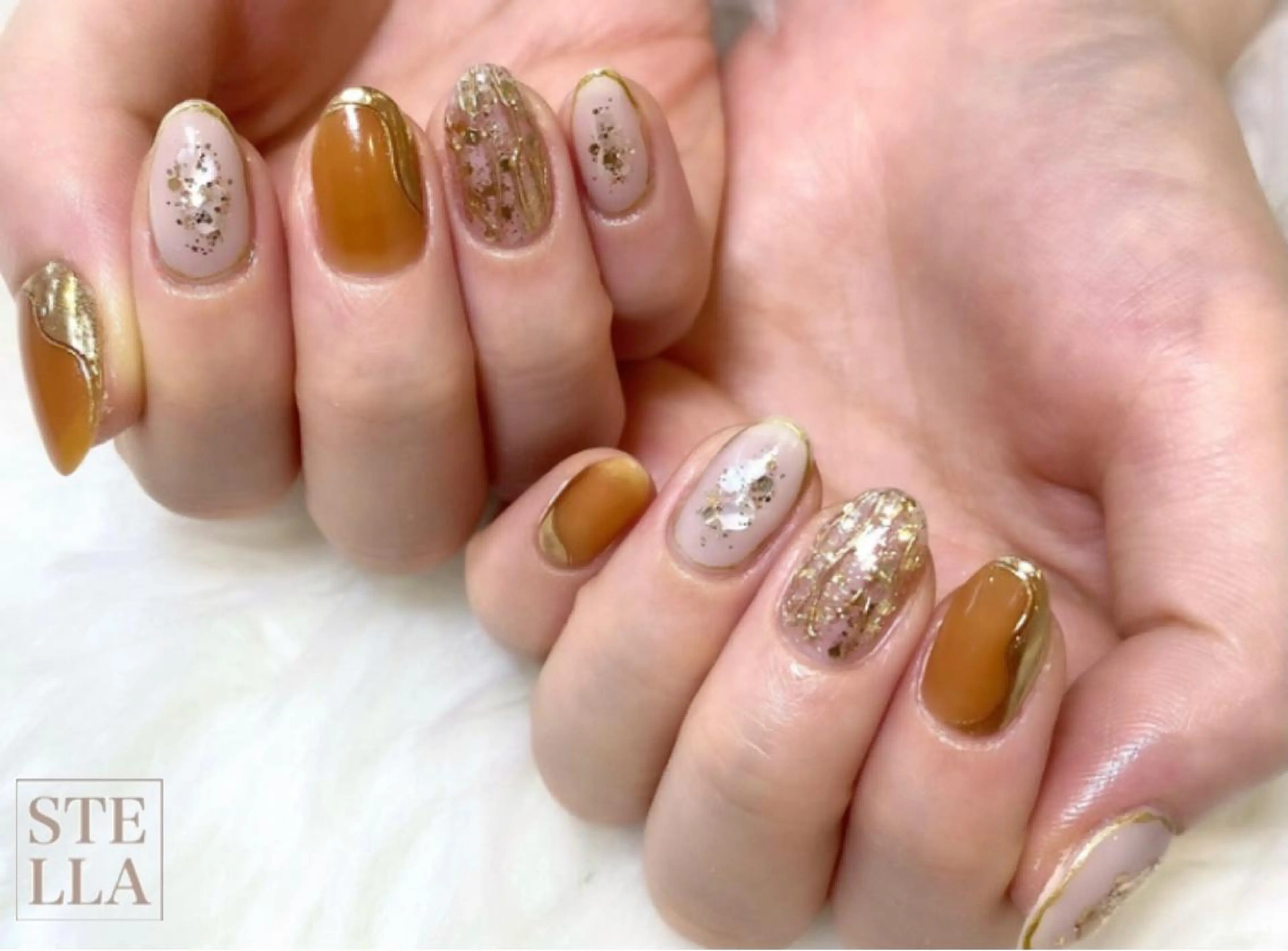 ネイル アートネイル ミラーネイル ニュアンスネイル STELLA川口店 yamazakiのネイルデザイン