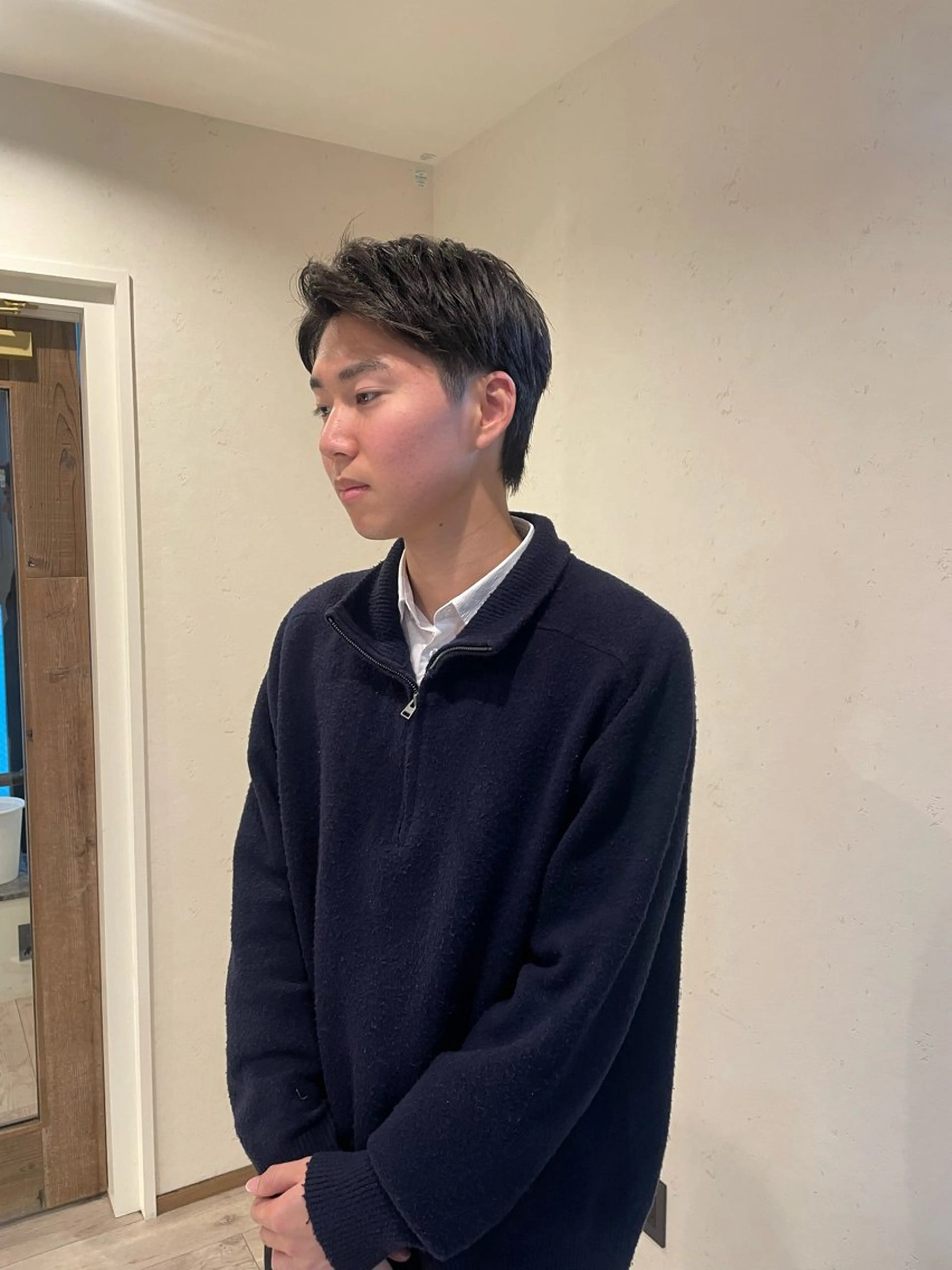 メンズ カット 渋谷 留菜のヘアスタイル