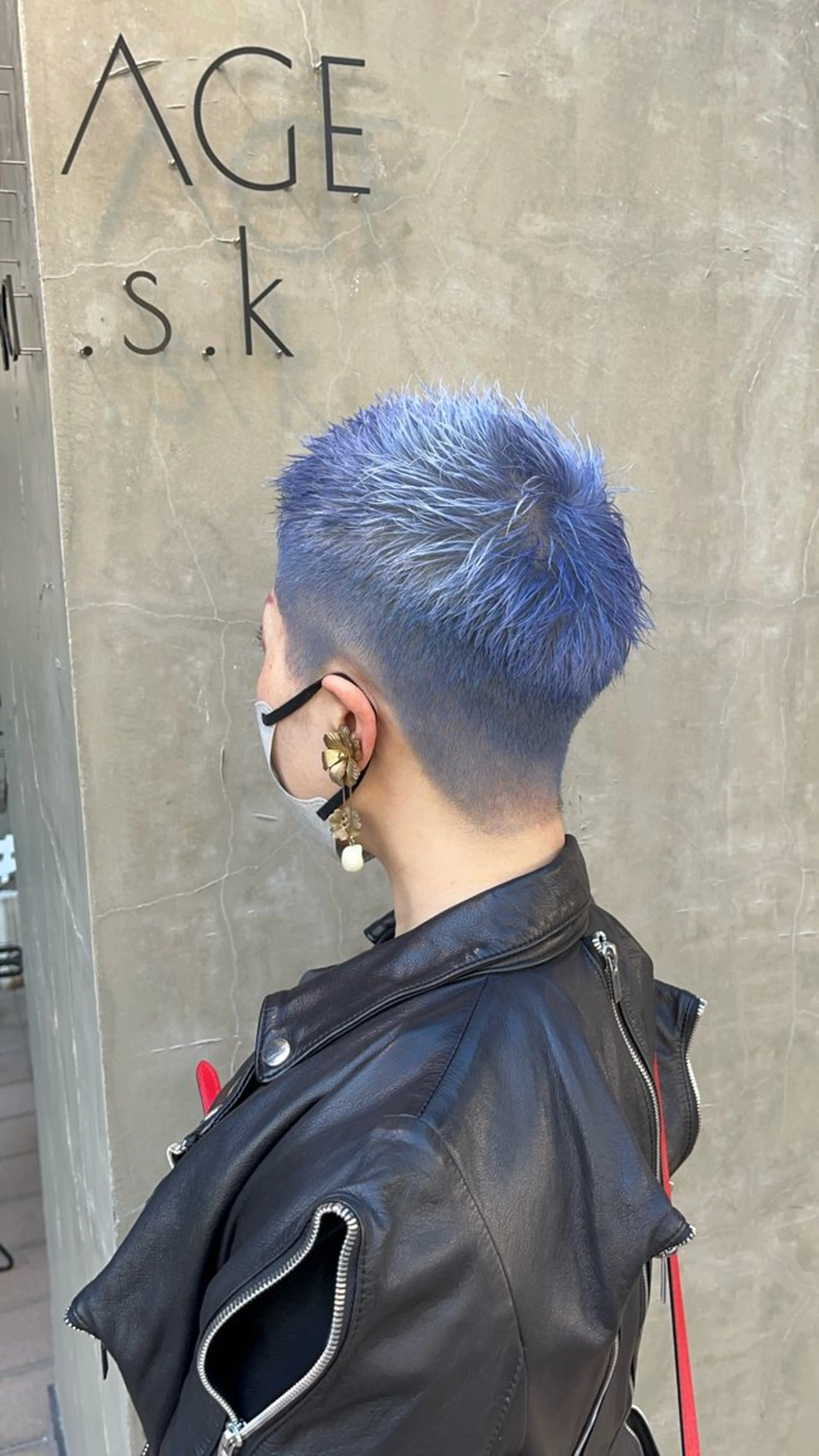 ショート 渋谷ケアブリーチ ❤️🔥徳田空悟のヘアスタイル