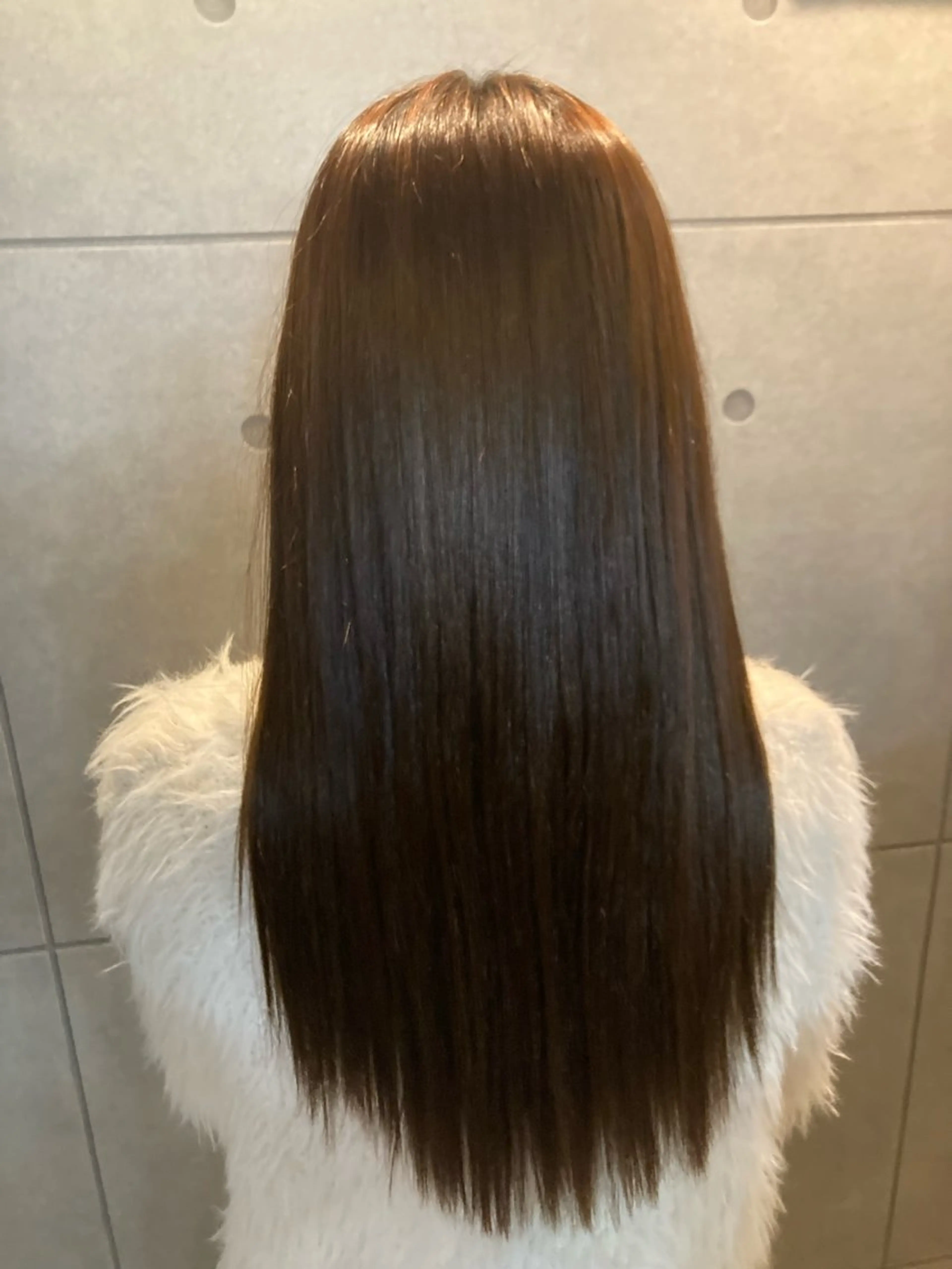 ロング 縮毛矯正 髪質改善☺︎縮毛矯正 ふじい まりんのヘアスタイル