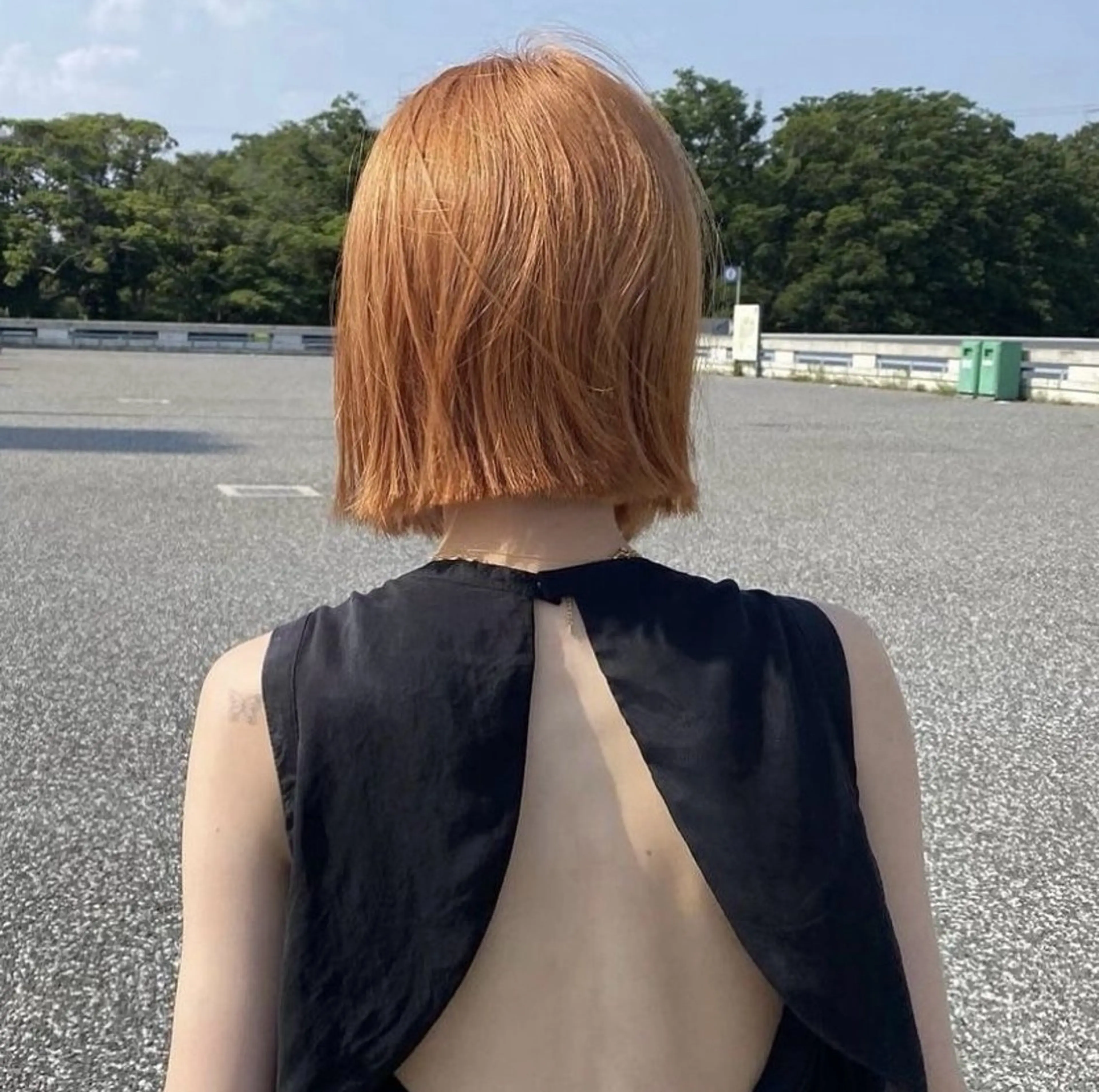 ミディアム カット ヘアカラー ボブ/似合わせカット /ニュアンスカラーのヘアスタイル