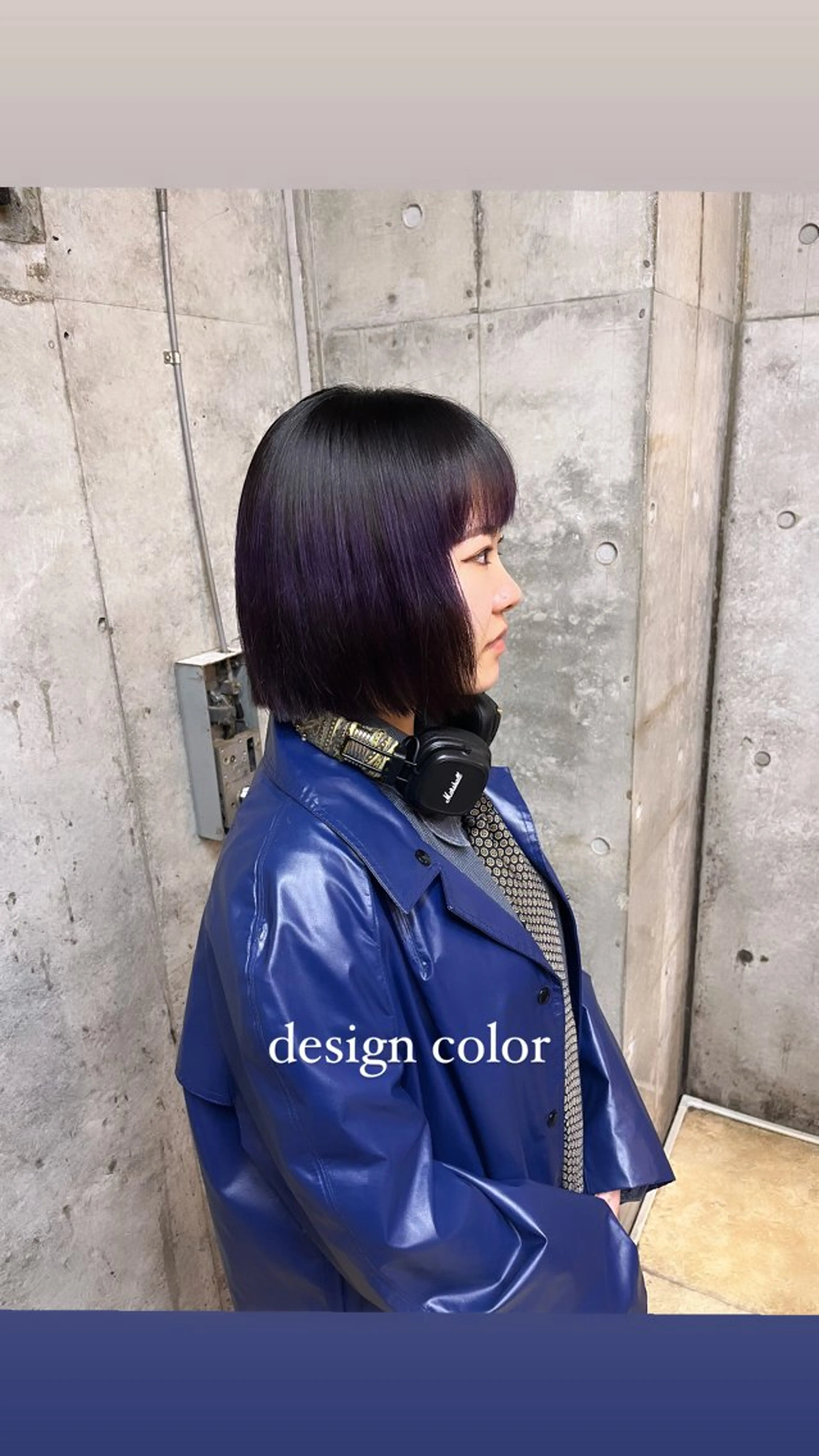 ミディアム カラー 🌱ぱっつとボブカ ット🌱/Ryotaのヘアスタイル