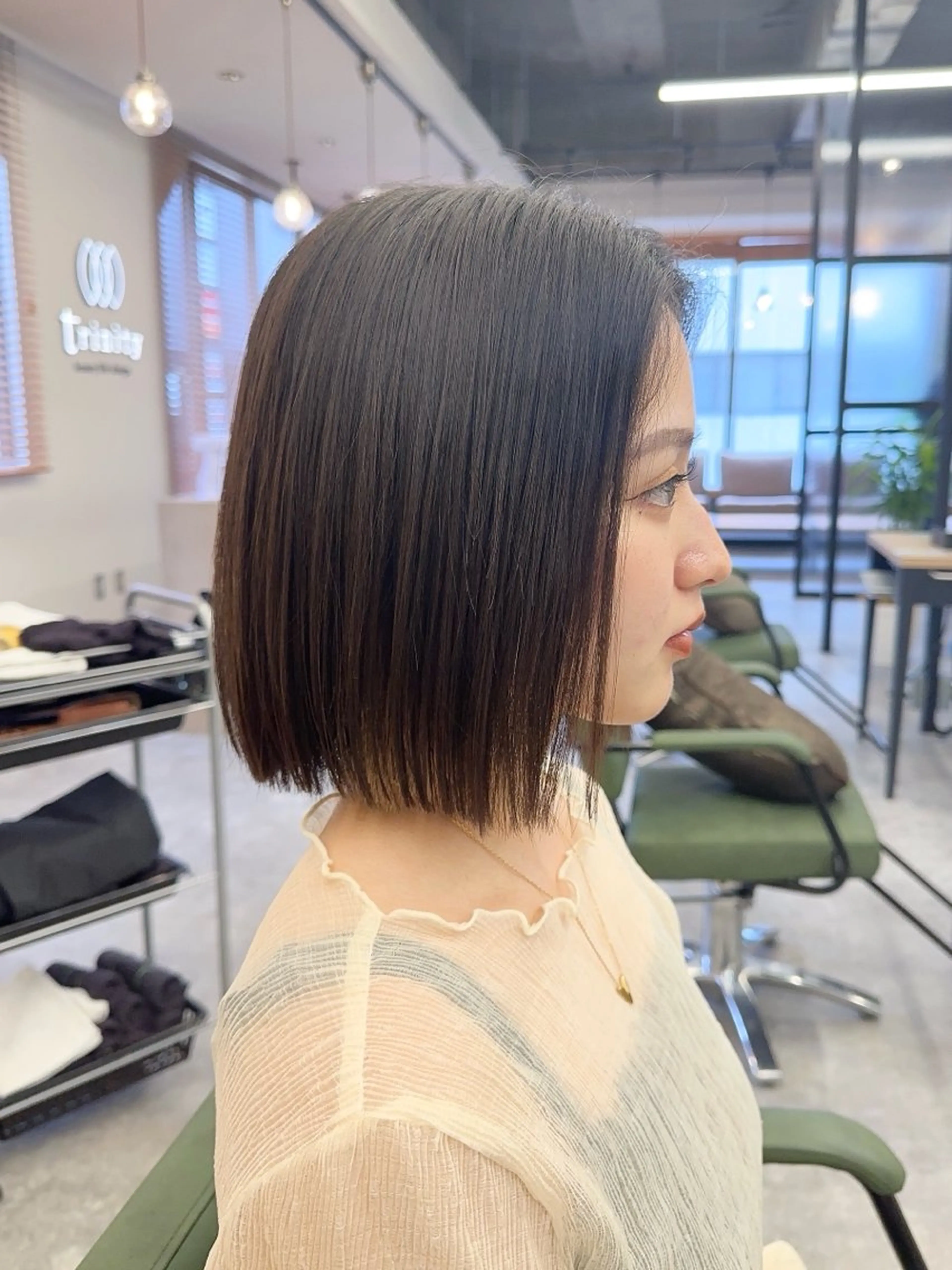 《前髪にこだわる》前髪カット+前髪ケア縮毛矯正+ケアトリートメントの写真