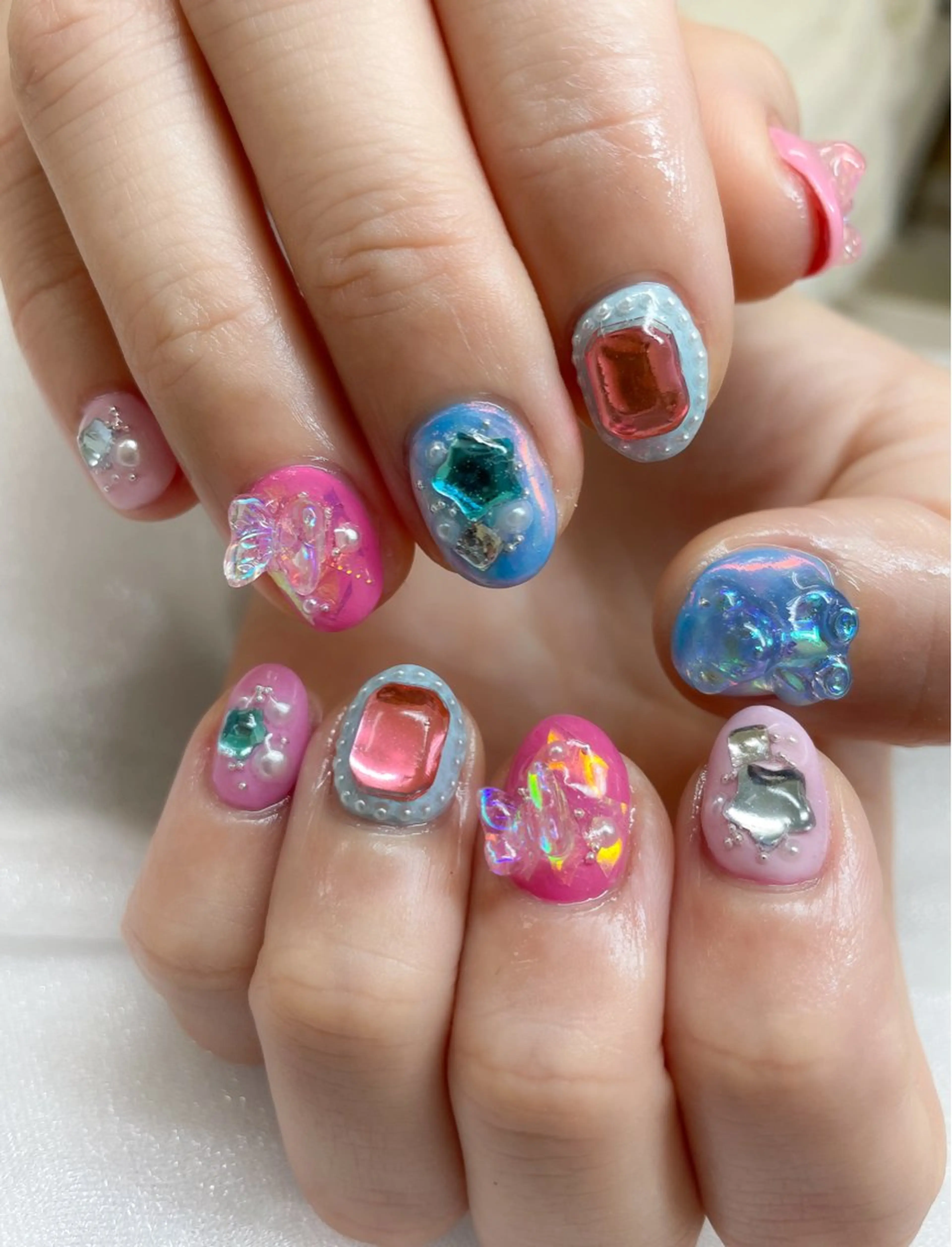 ネイル ハンドネイル MiMi NAIL TOKYO所属・Hisaka Mikiのネイルデザイン