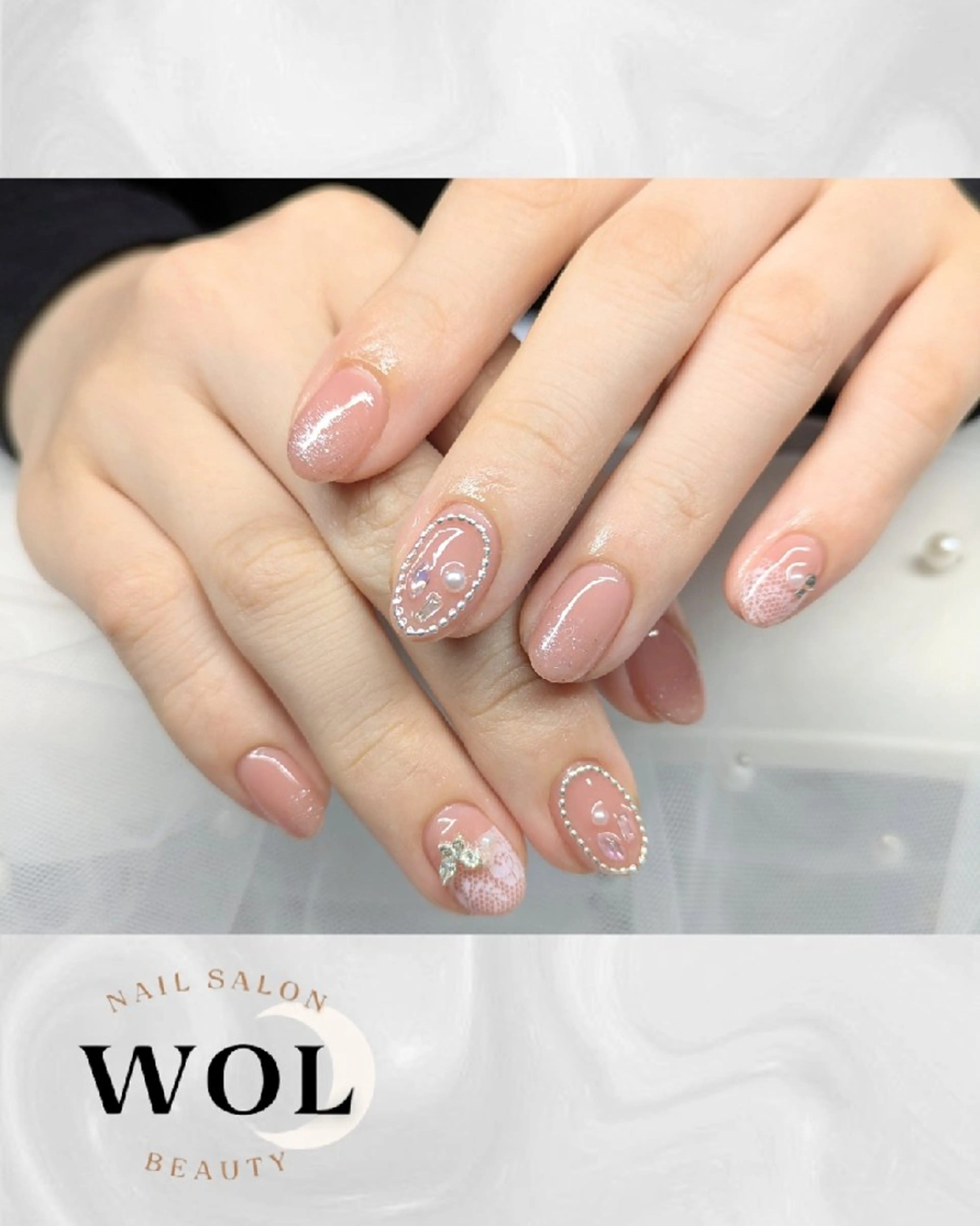 ネイル ハンドネイル nailsalon🌙WOL所属・WOL🌙 momokoのネイルデザイン