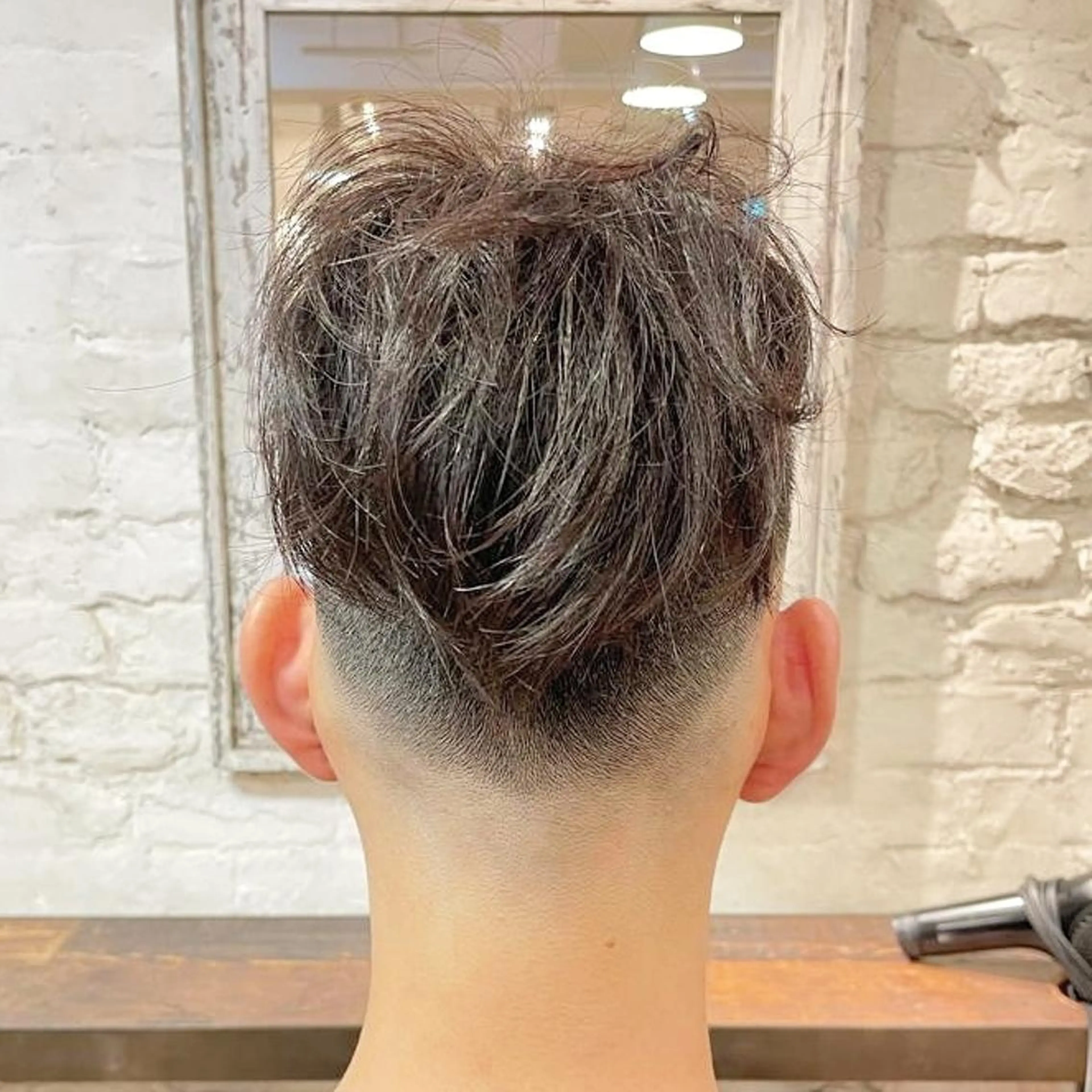 ショート メンズ カット Hair make ONE  008所属・メンズ/フェード/ バーバー/盛山大地のヘアスタイル