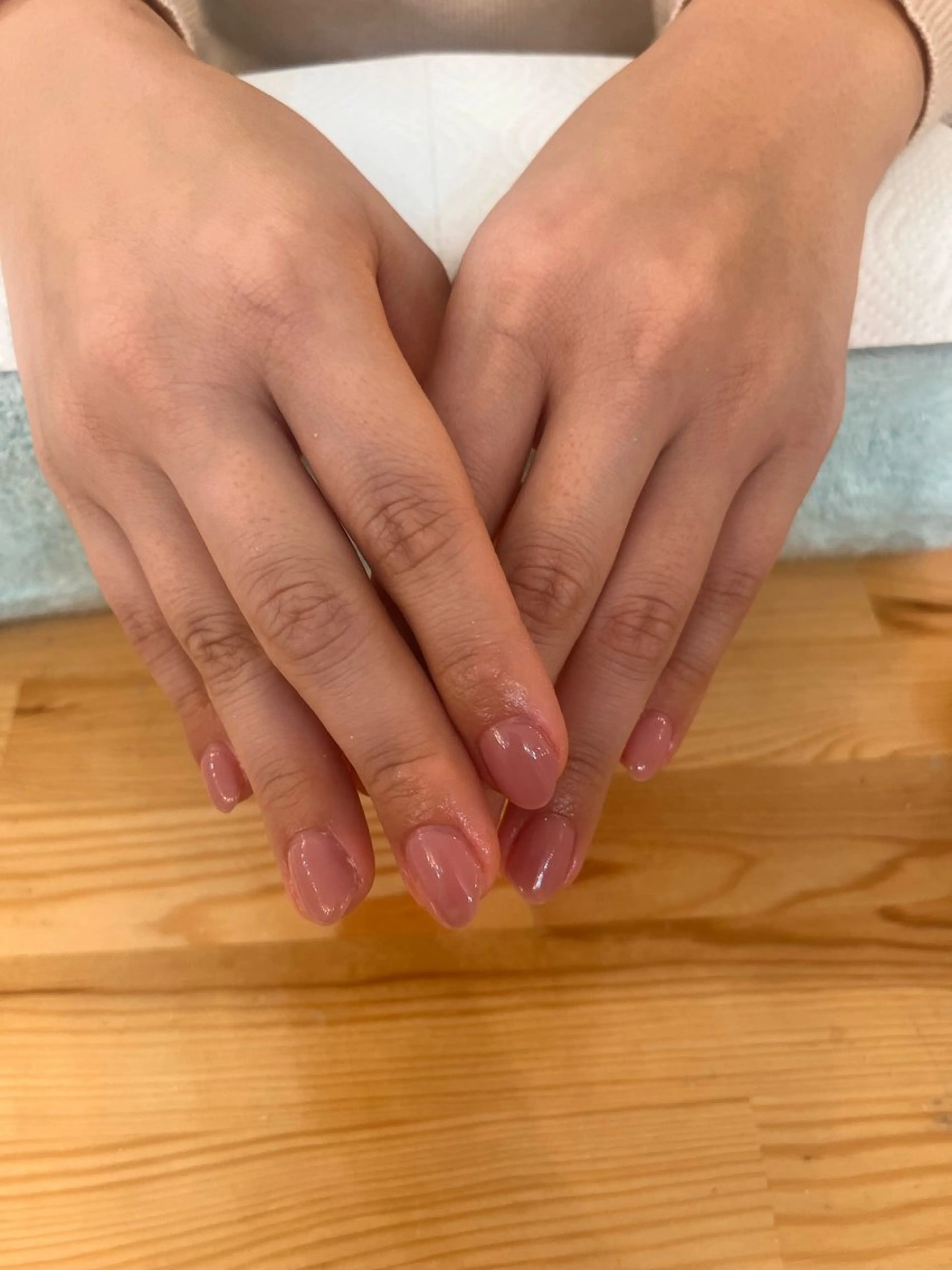 ネイル ワンカラーネイル nailAlaia 妙典店   アイリのネイルデザイン