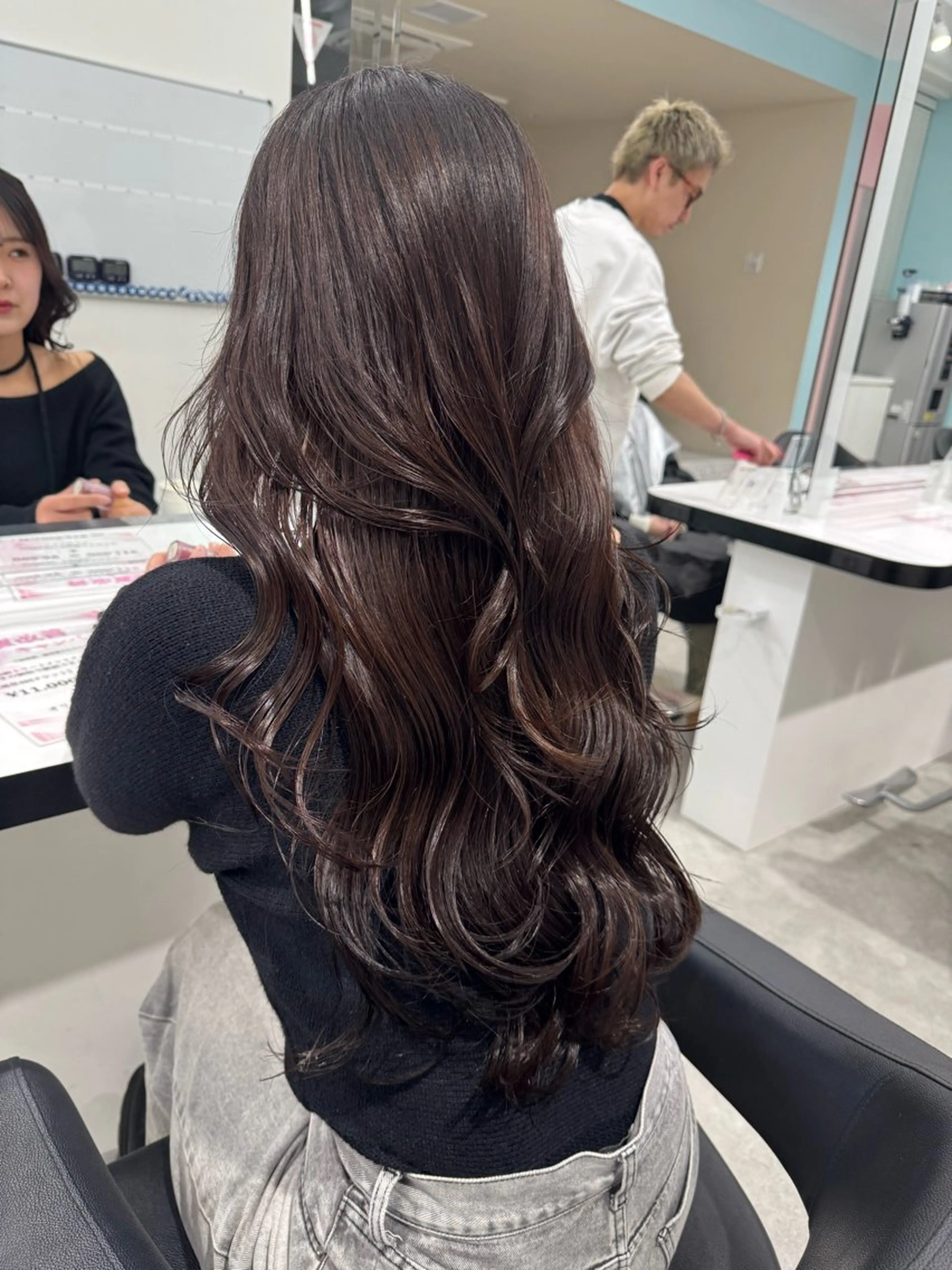 ロング カット ヘアカラー トリートメント ⛄️レイヤー⛄透明感 ⛄️kyotaroのヘアスタイル