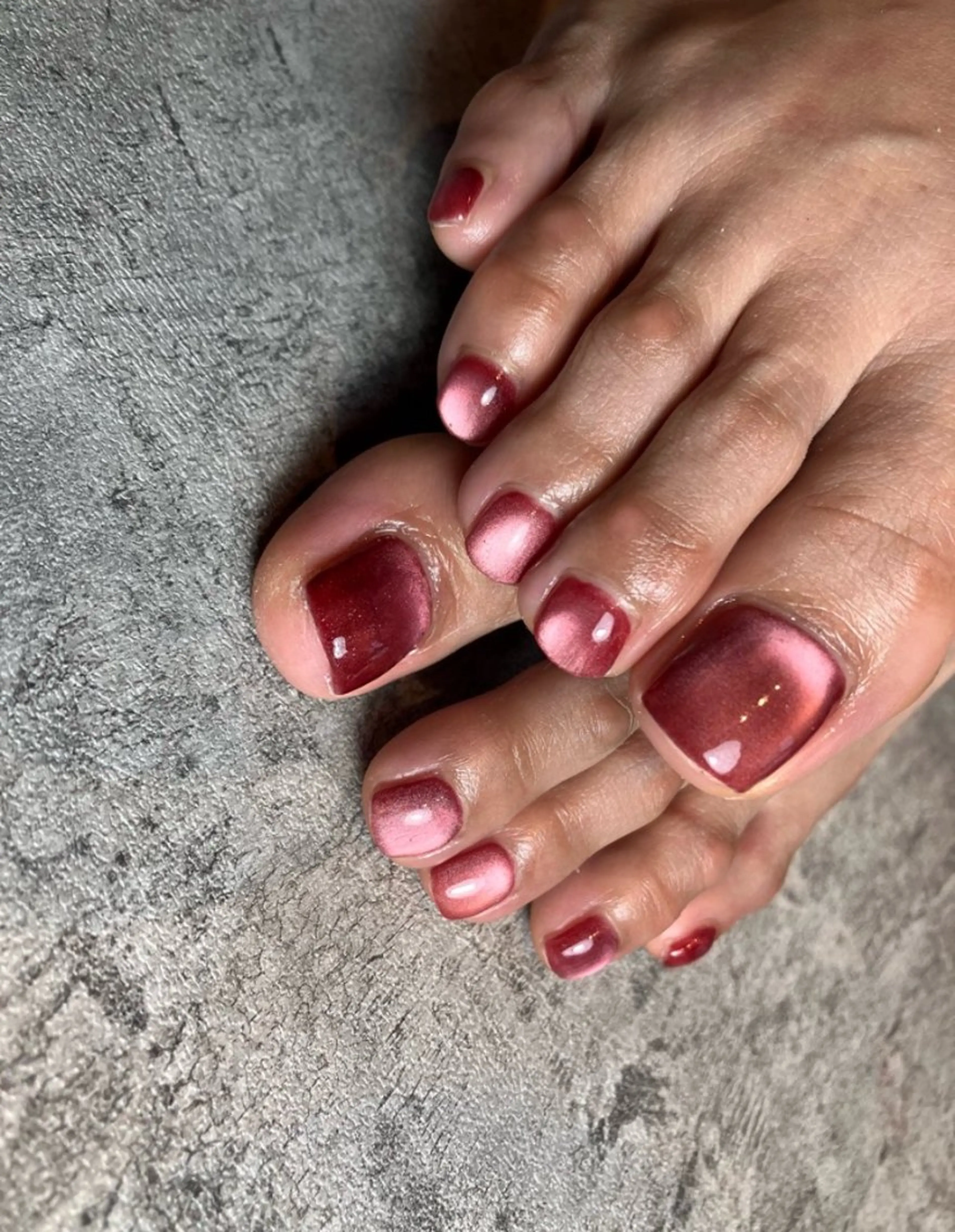 フット👣オフ込み/🍒マグネットorフラッシュラメorパウダー🍒の写真