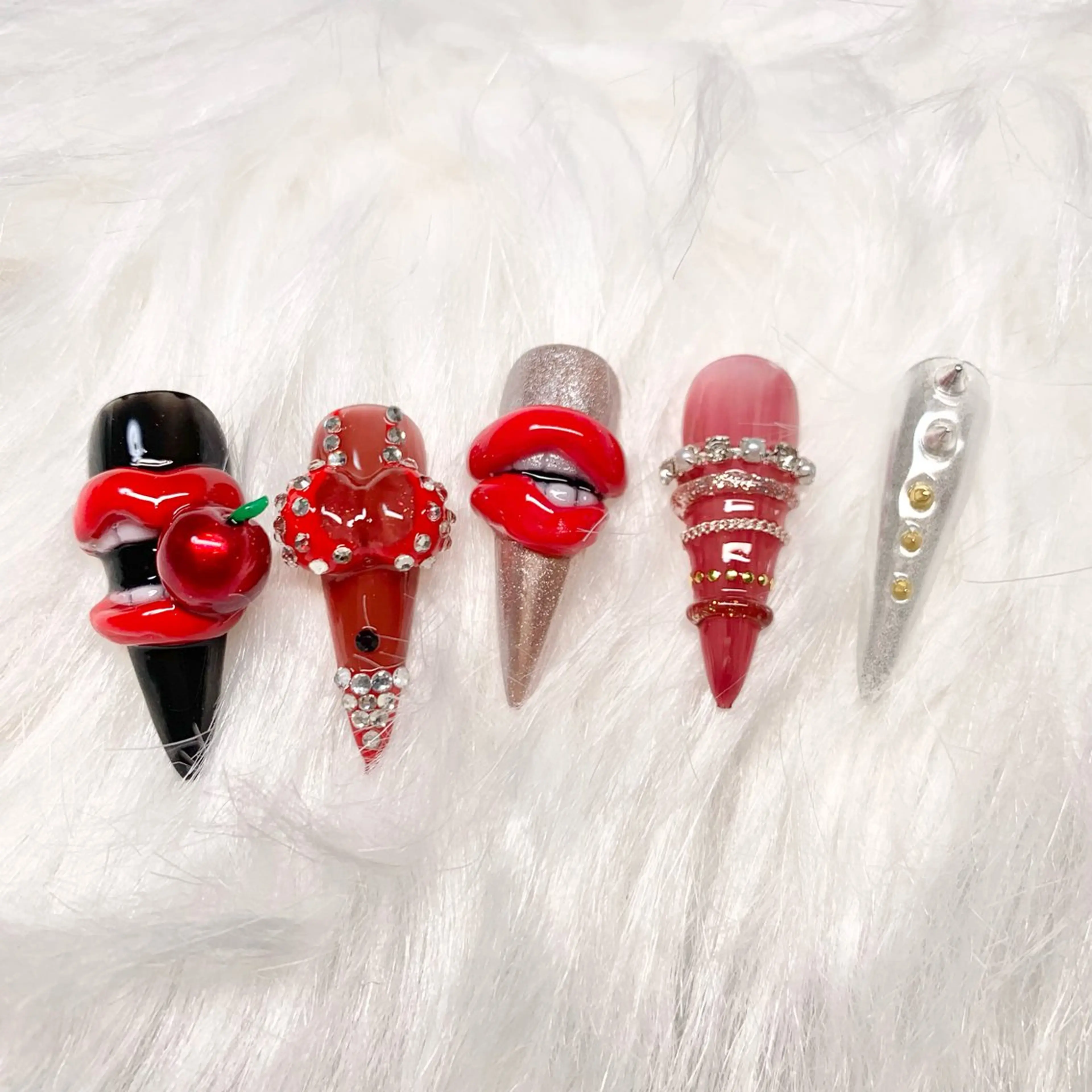 🉐💥3Dジェルアート(立体デザイン)💅の写真