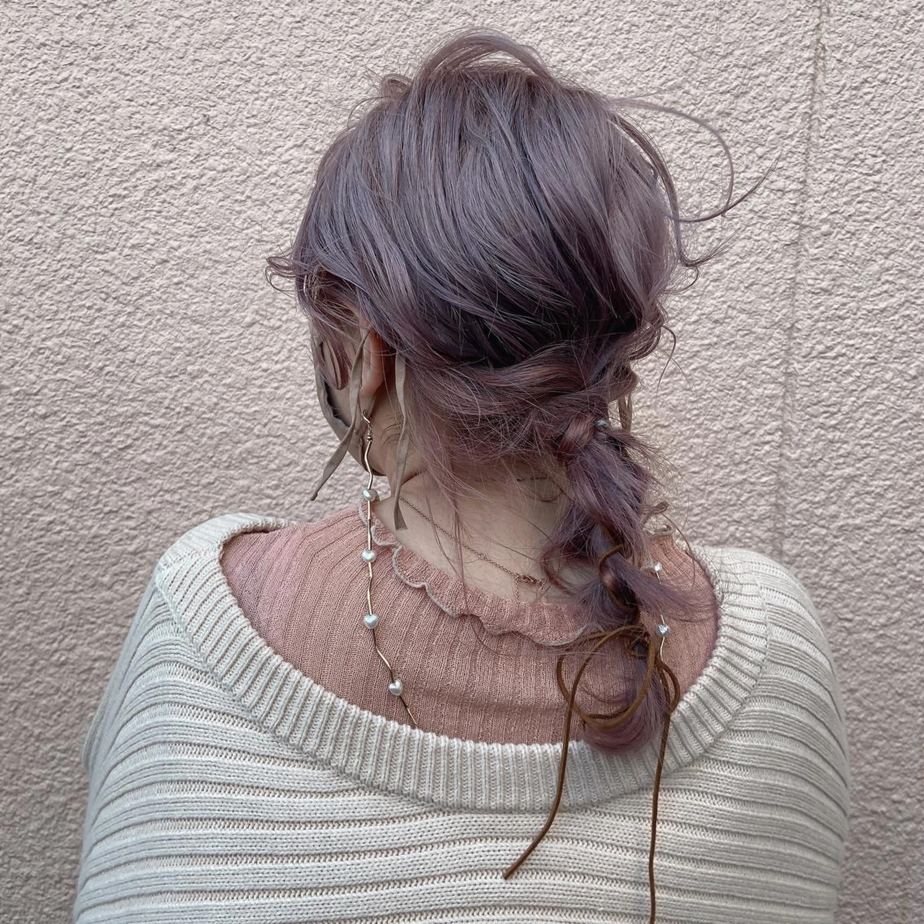 ロング カラー ヘアアレンジ ヘアセット Mirai 🧸のヘアスタイル