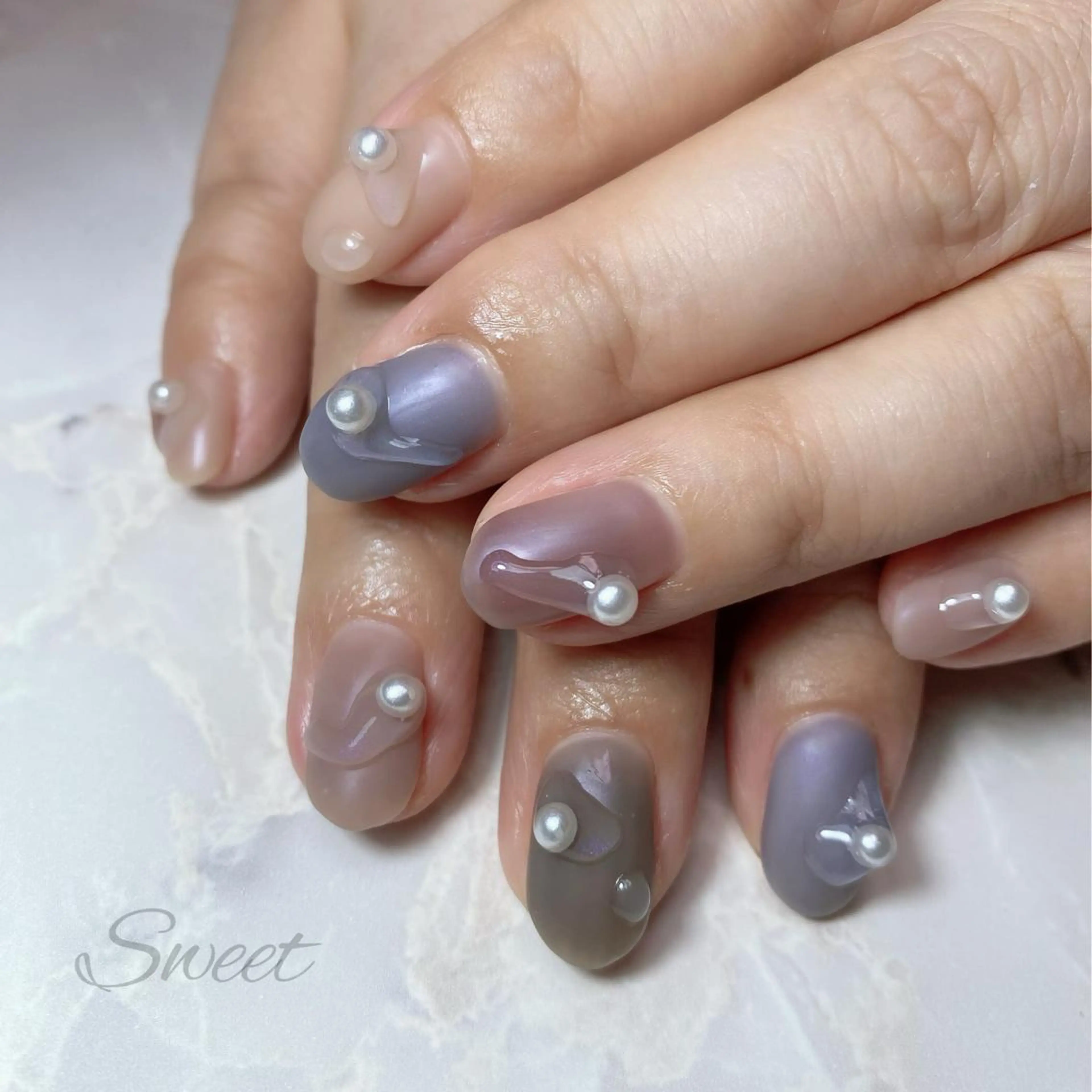 ネイル sweet 仲野陽子のネイルデザイン