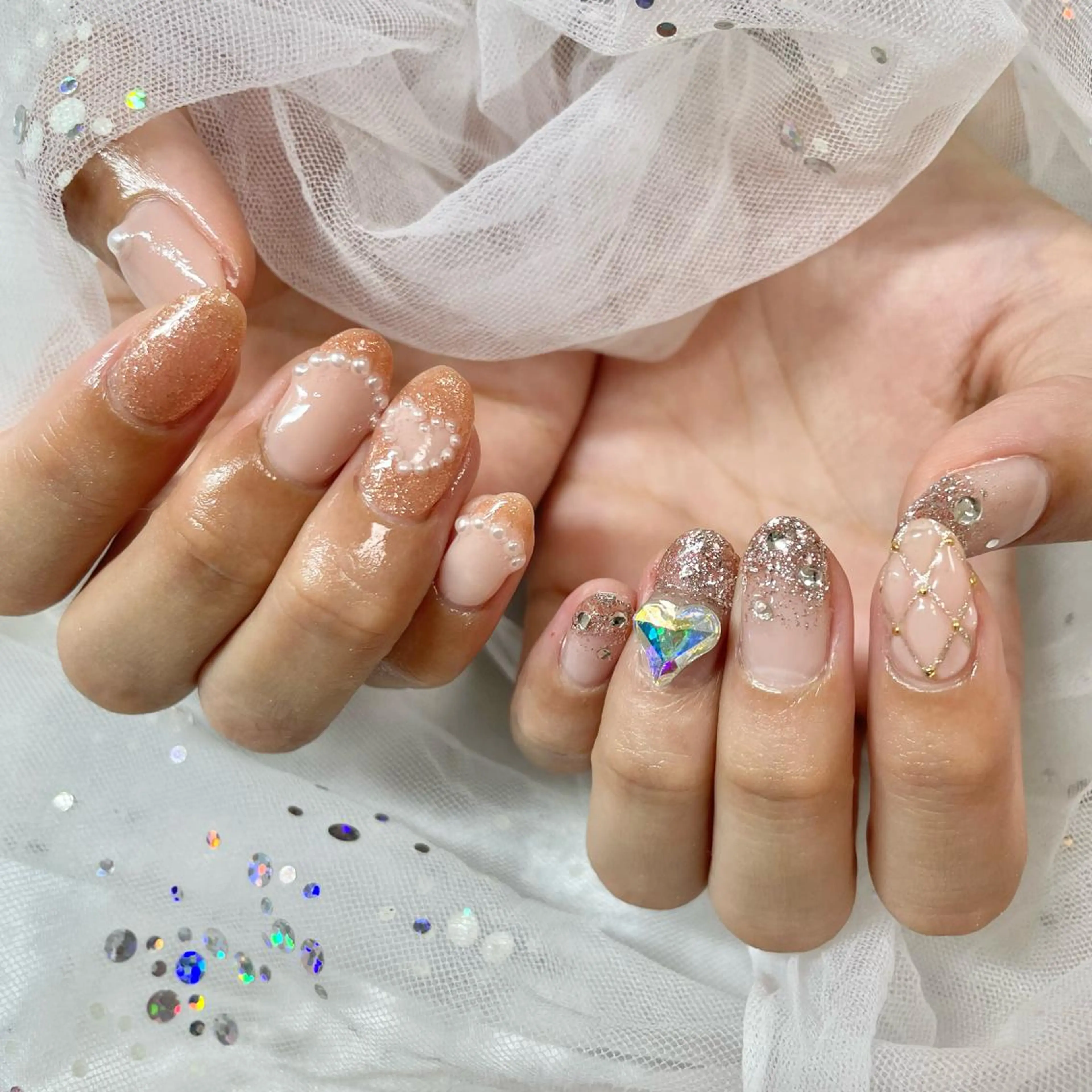 ネイル ハンドネイル 🎀AYAKO 🎀中韓ネイルのネイルデザイン