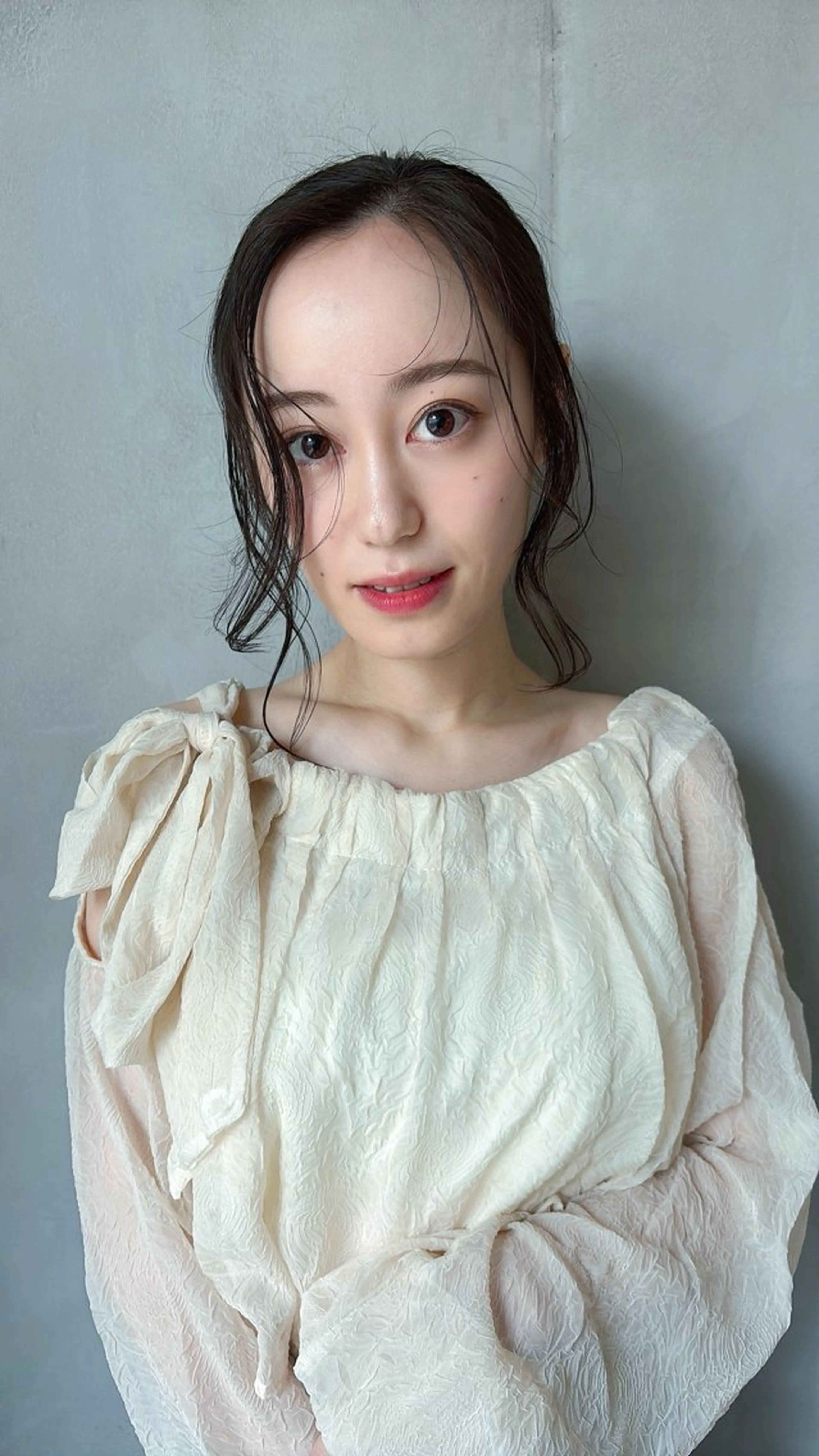 ヘアアレンジ おくれ毛 可児 令路のヘアスタイル