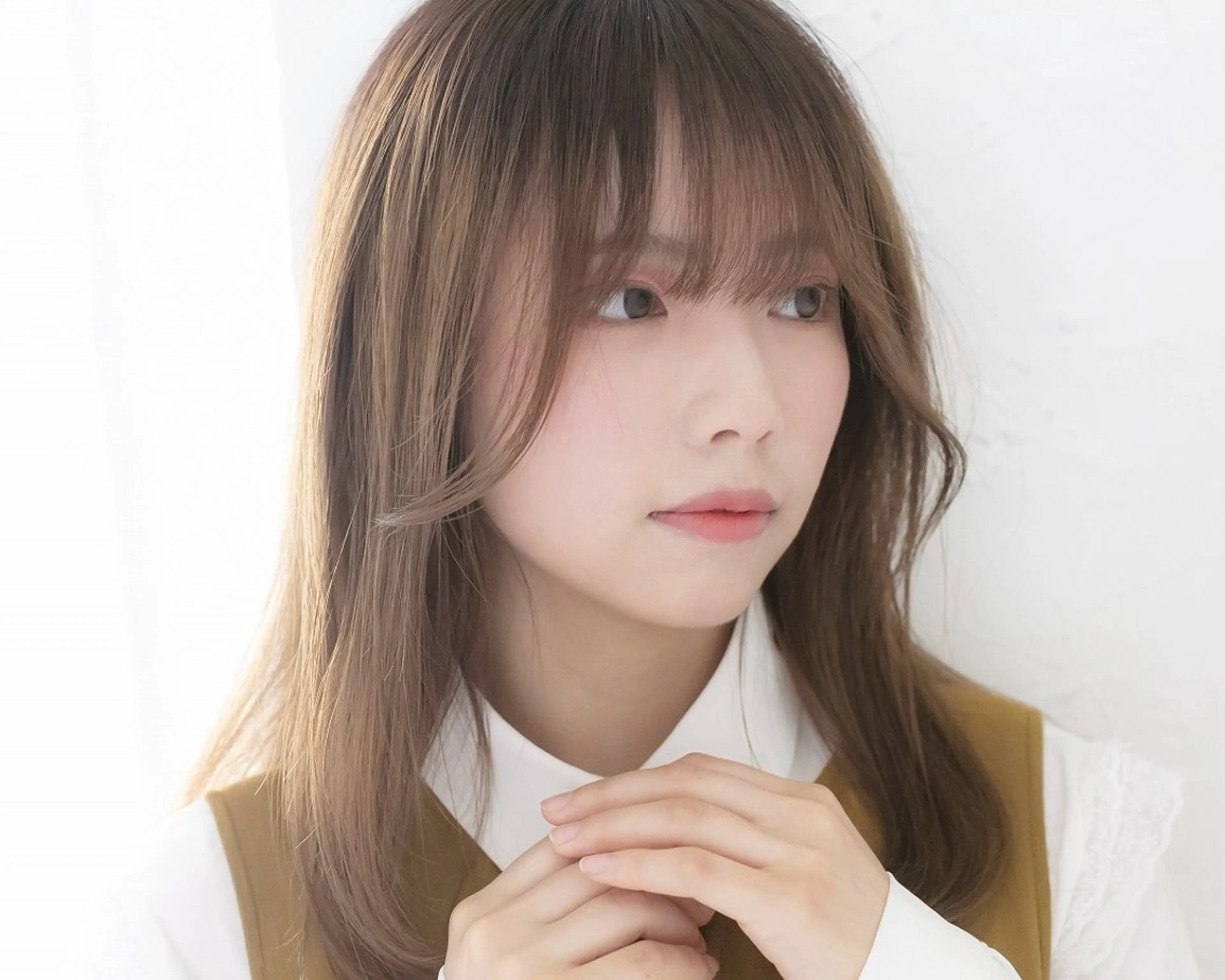 セミロング 《艶感暗髪カラー》 Honoka🪐のヘアスタイル