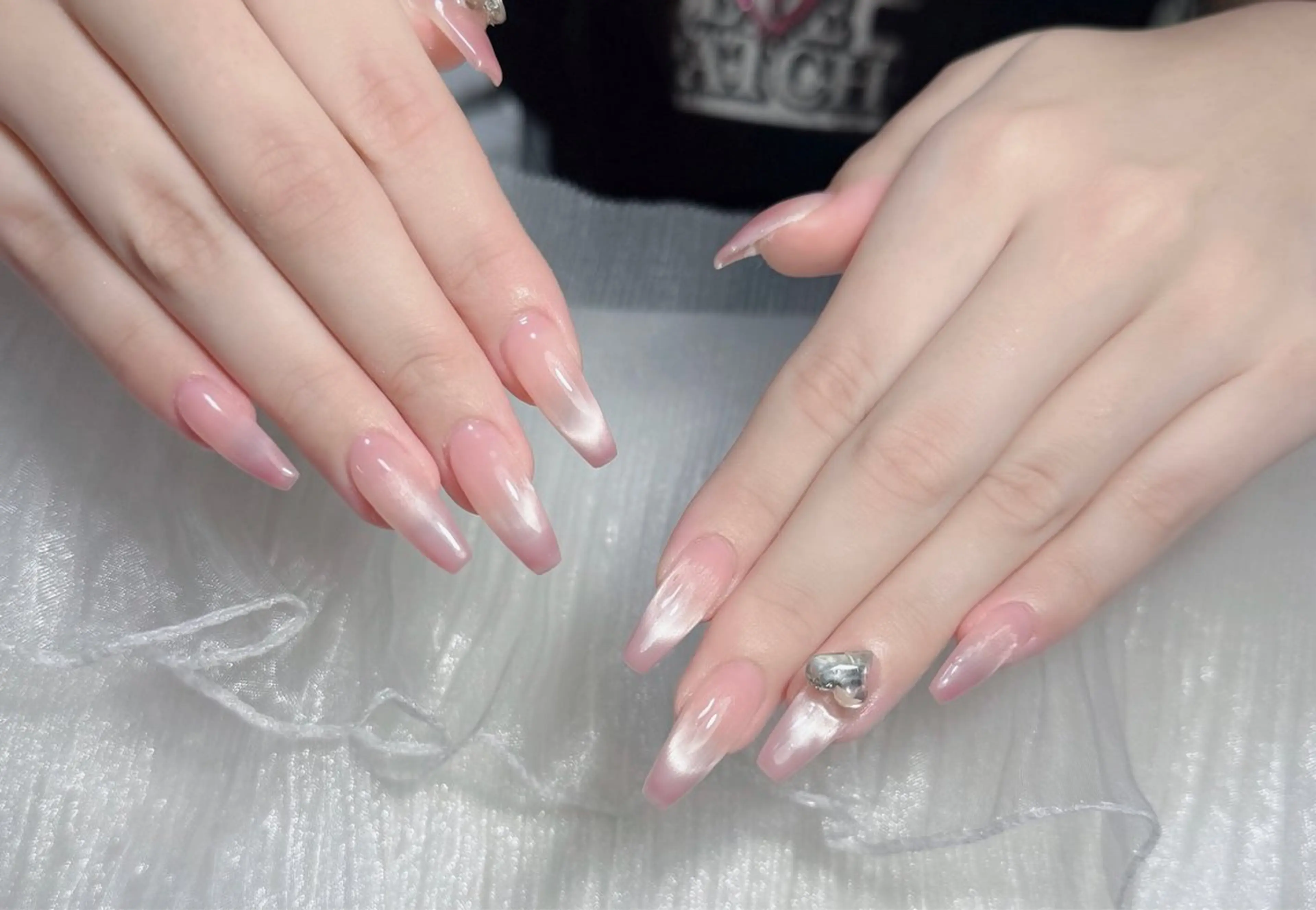 ネイル アートネイル フレンチネイル ジェルネイル 韓国ネイル マグネットネイル ハンドネイル Lenie Nailsのネイルデザイン