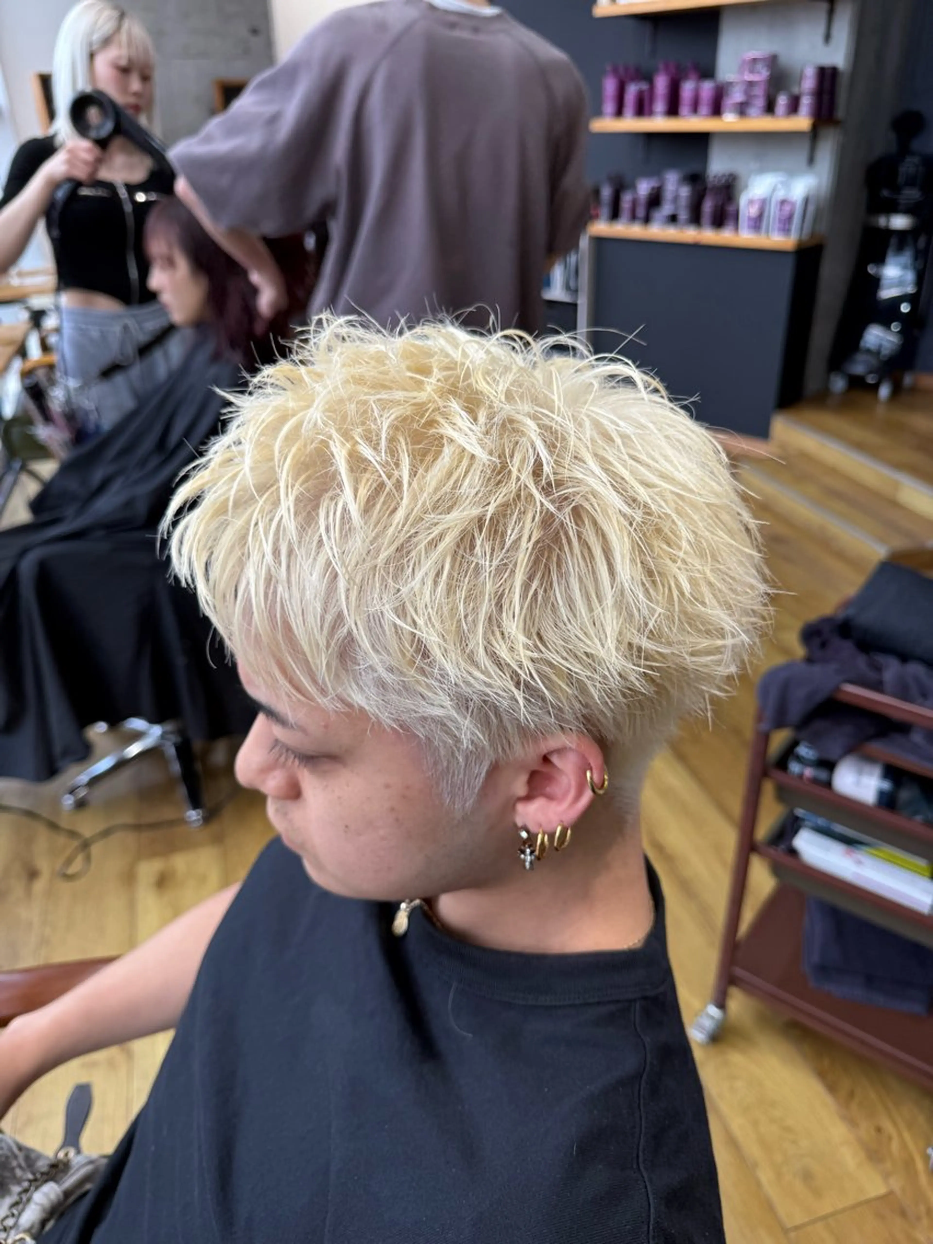 メンズ ヘアカラー トリートメント 【バレイヤージュ】 🔥メンズRYUTAのヘアスタイル