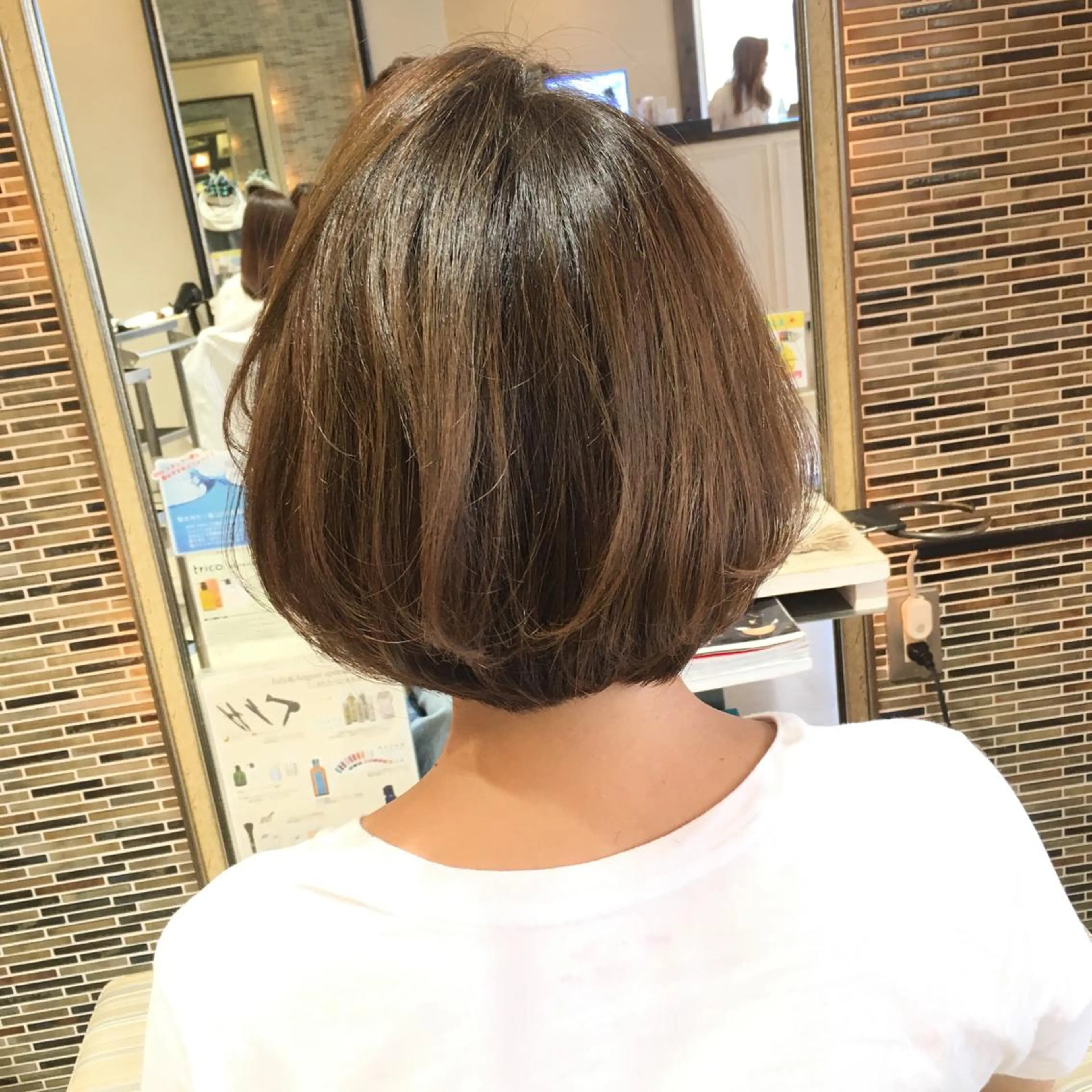 ショート カラー ショートボブ ボブ ショートヘア Dolce　梅田所属・城領 直輝のヘアスタイル