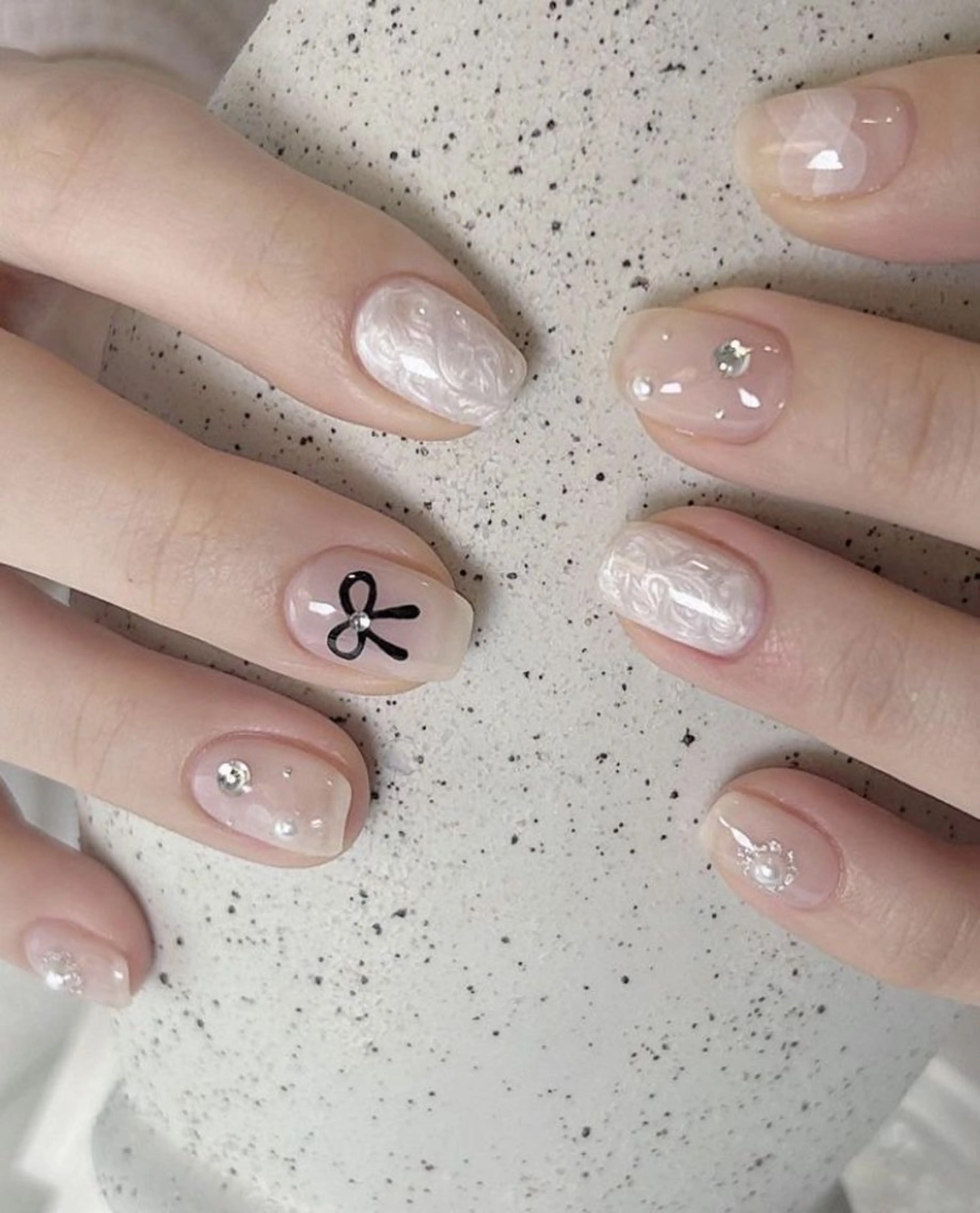 ネイル ストーンネイル Sora Nail所属・Sora Nailのネイルデザイン