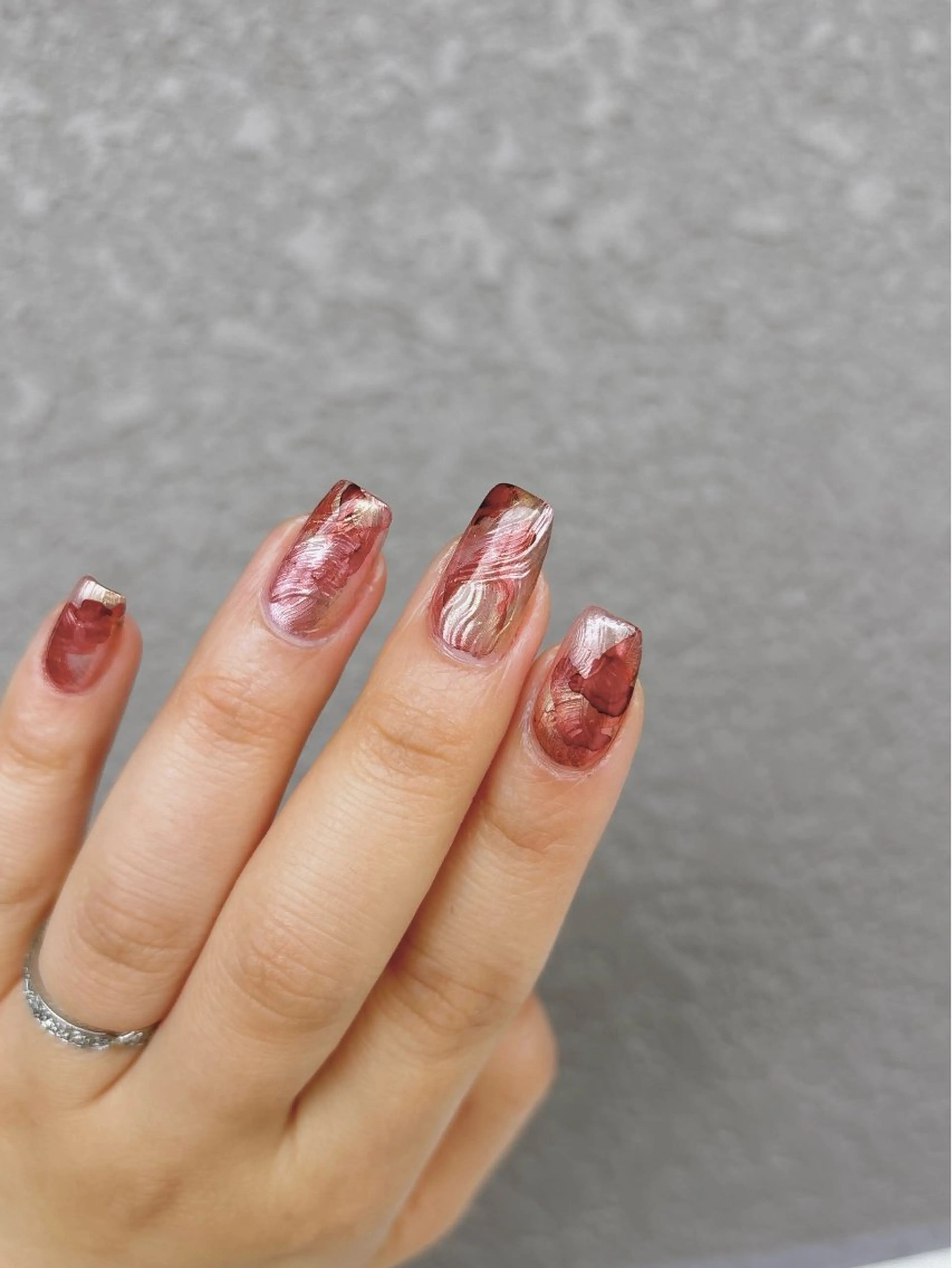 ネイル ハンドネイル Radia bykaonailsのネイルデザイン