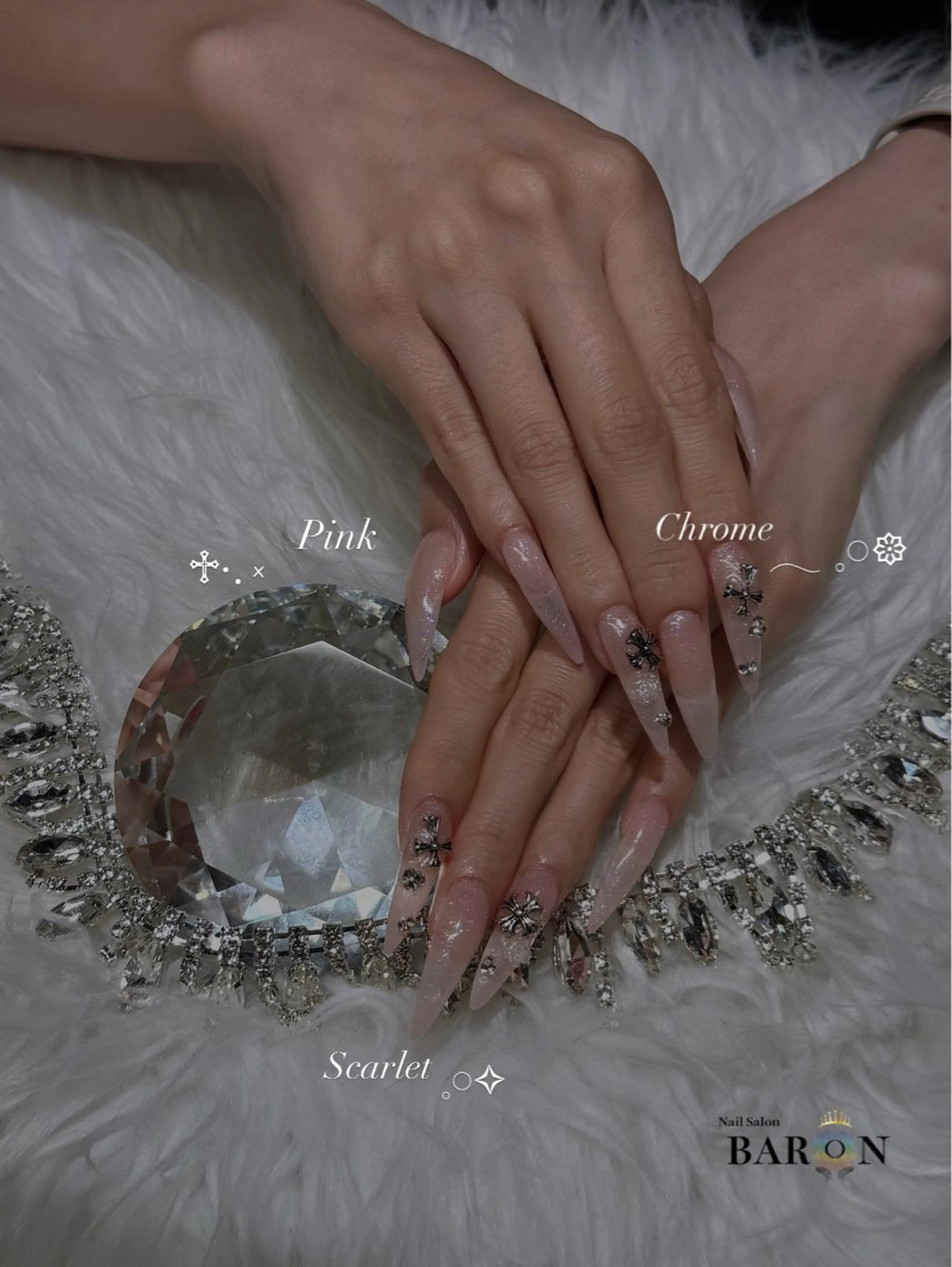 ネイル ハンドネイル BARON LISAのネイルデザイン