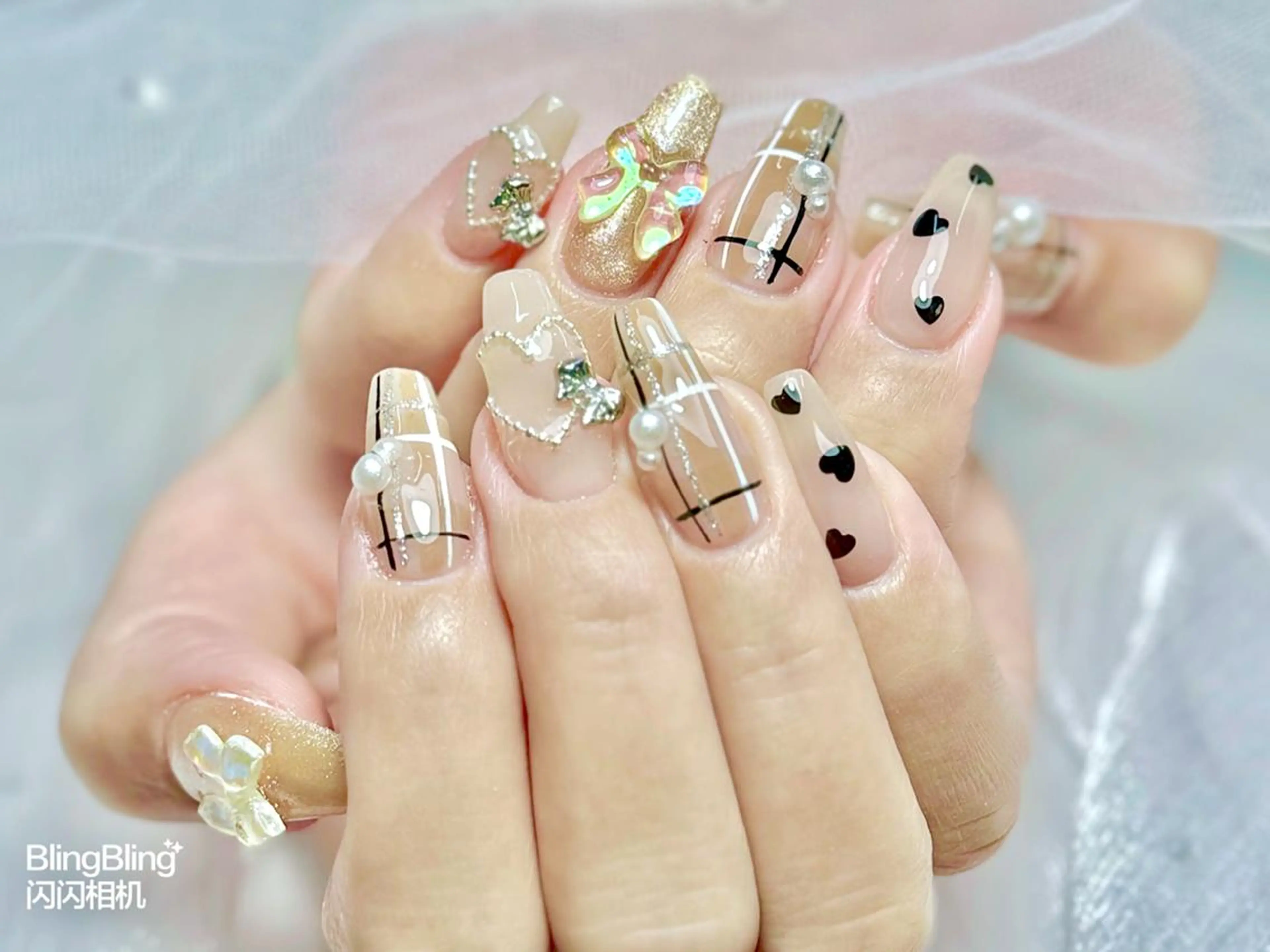 ネイル 持ち込み 日奈子 あゆみのネイルデザイン