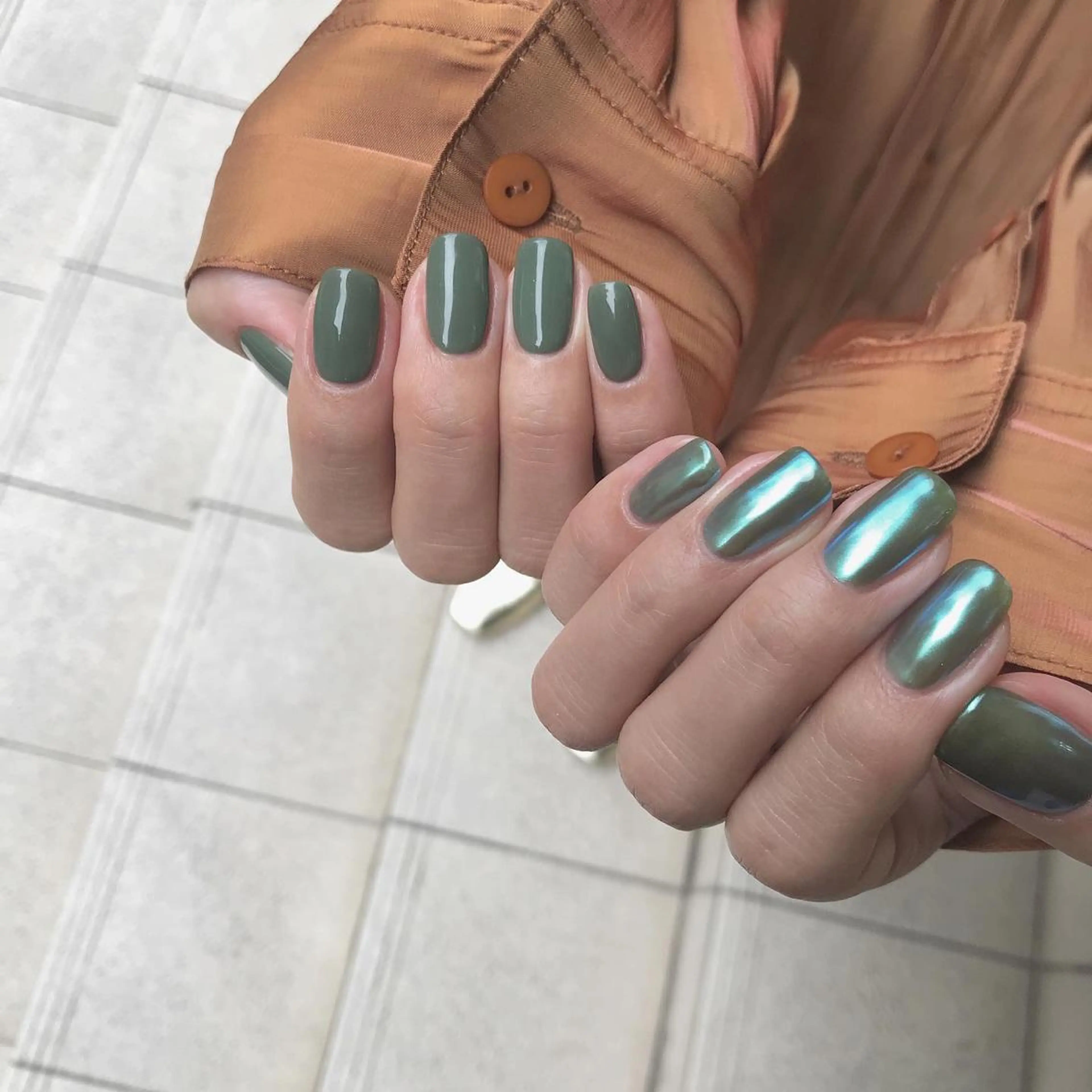 ネイル ワンカラーネイル 🌼大西洋子 laughl🌼のネイルデザイン