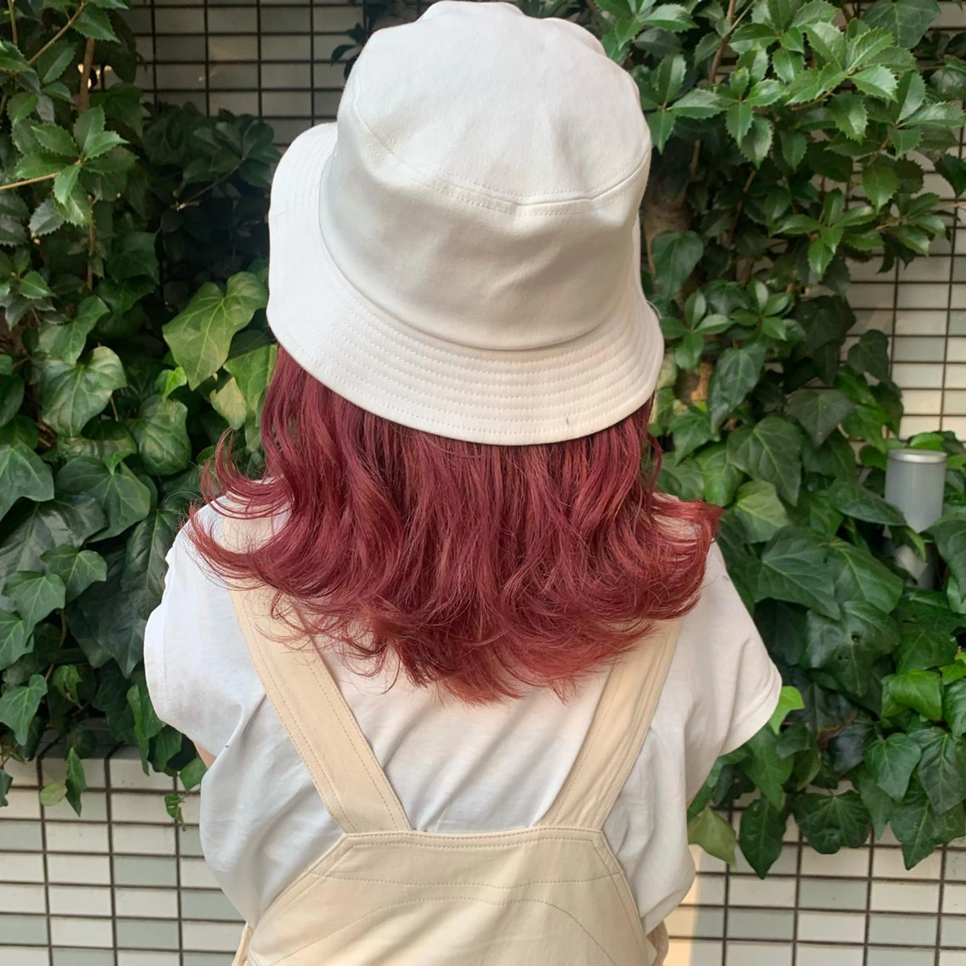 ミディアム カラー ピンクカラー カワシマ セイカのヘアスタイル