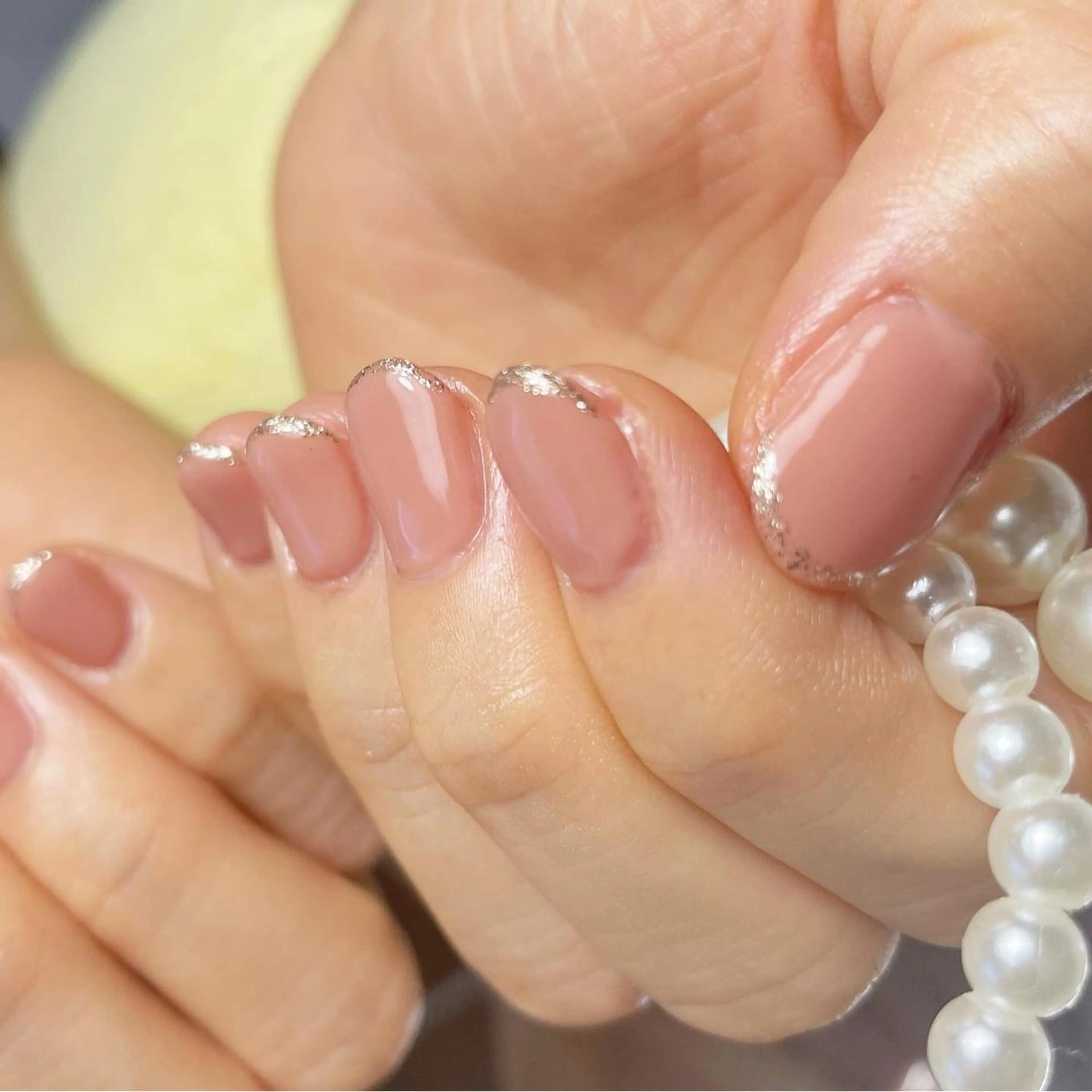 ネイル オフィスネイル ワンカラーネイル シンプルネイル 加瀬 アンジェリーのネイルデザイン