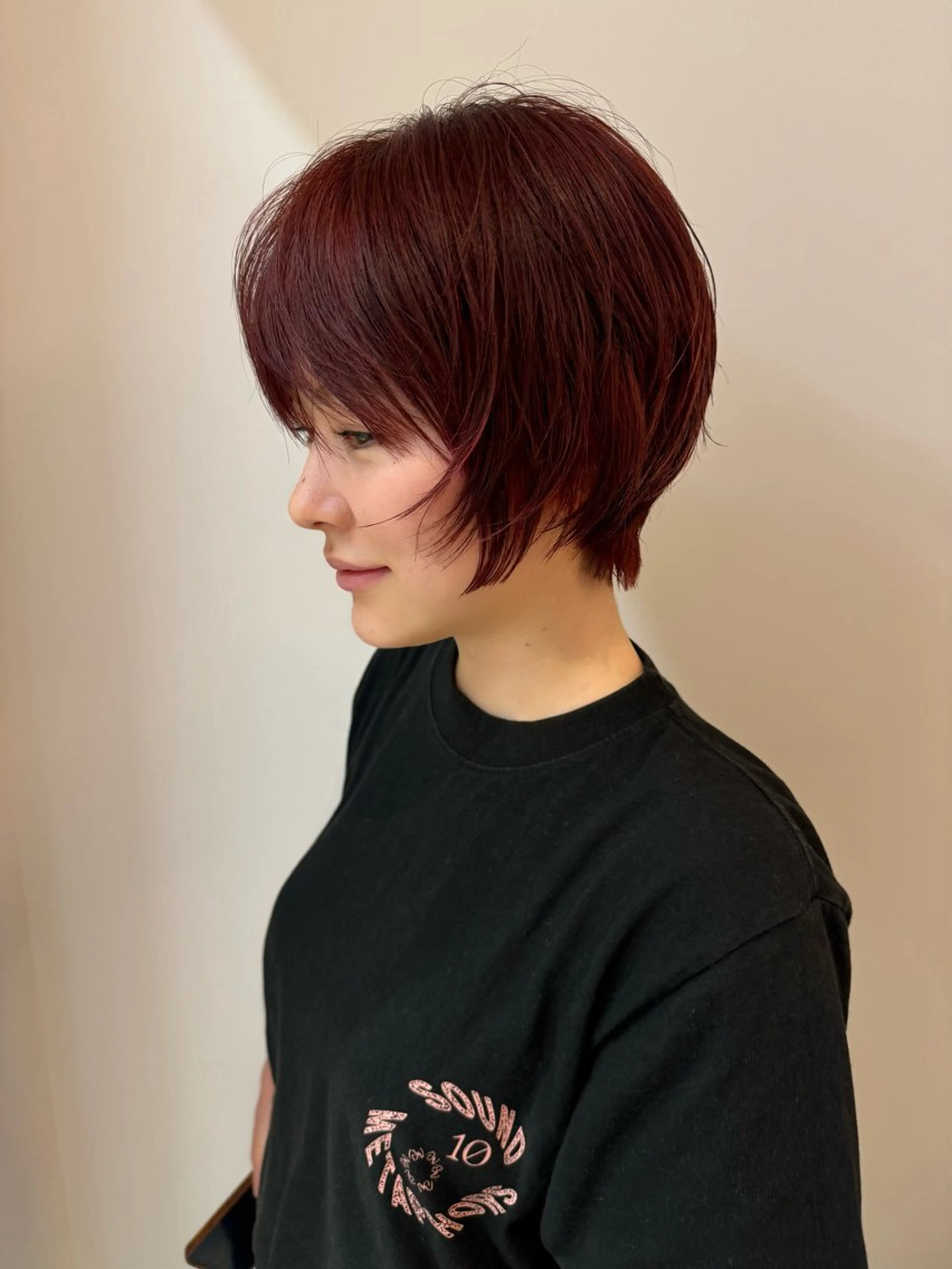 ショート カラー カット ヘアカラー トリートメント @明治神宮前 MISAのヘアスタイル