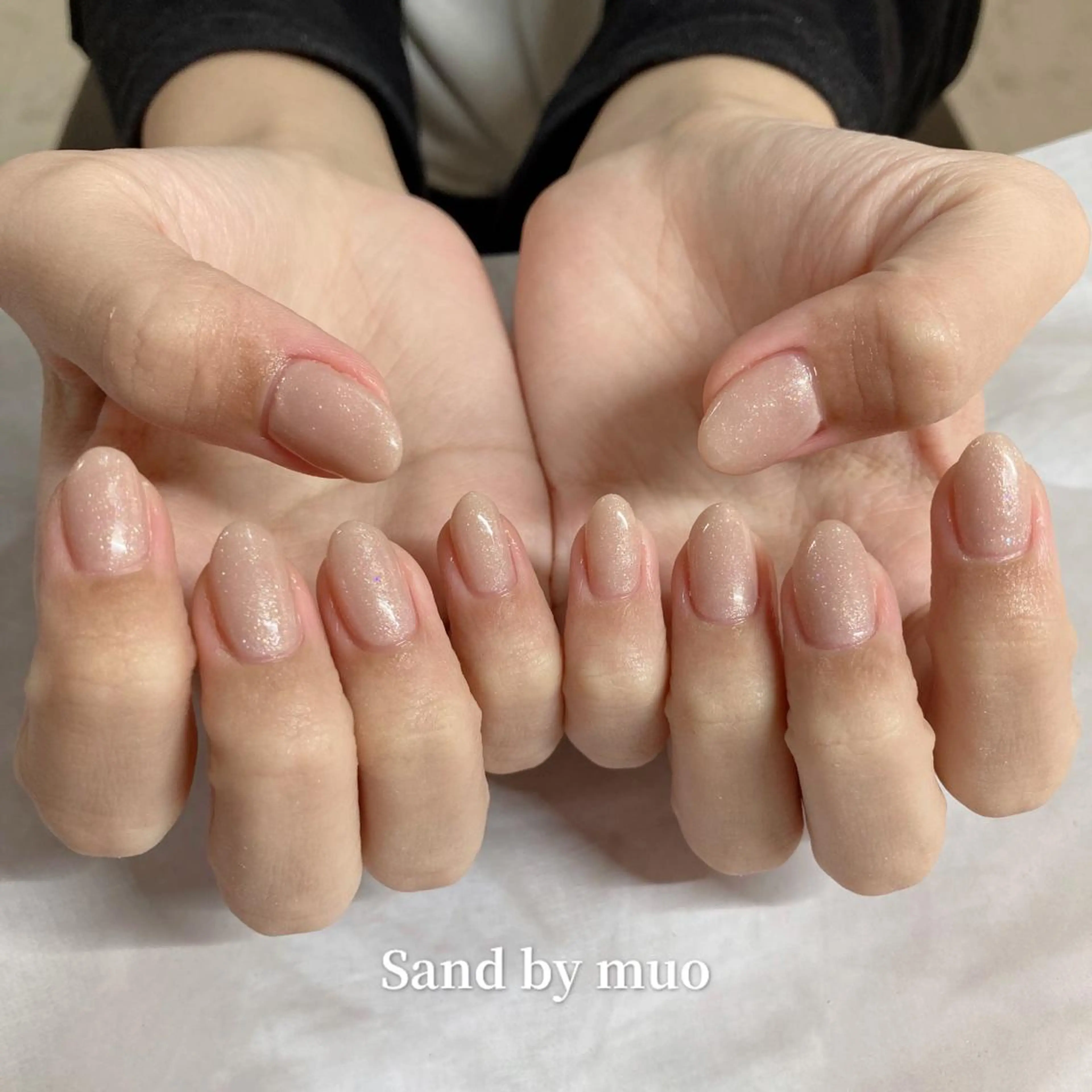 ネイル ワンカラーネイル Sand by muoのネイルデザイン