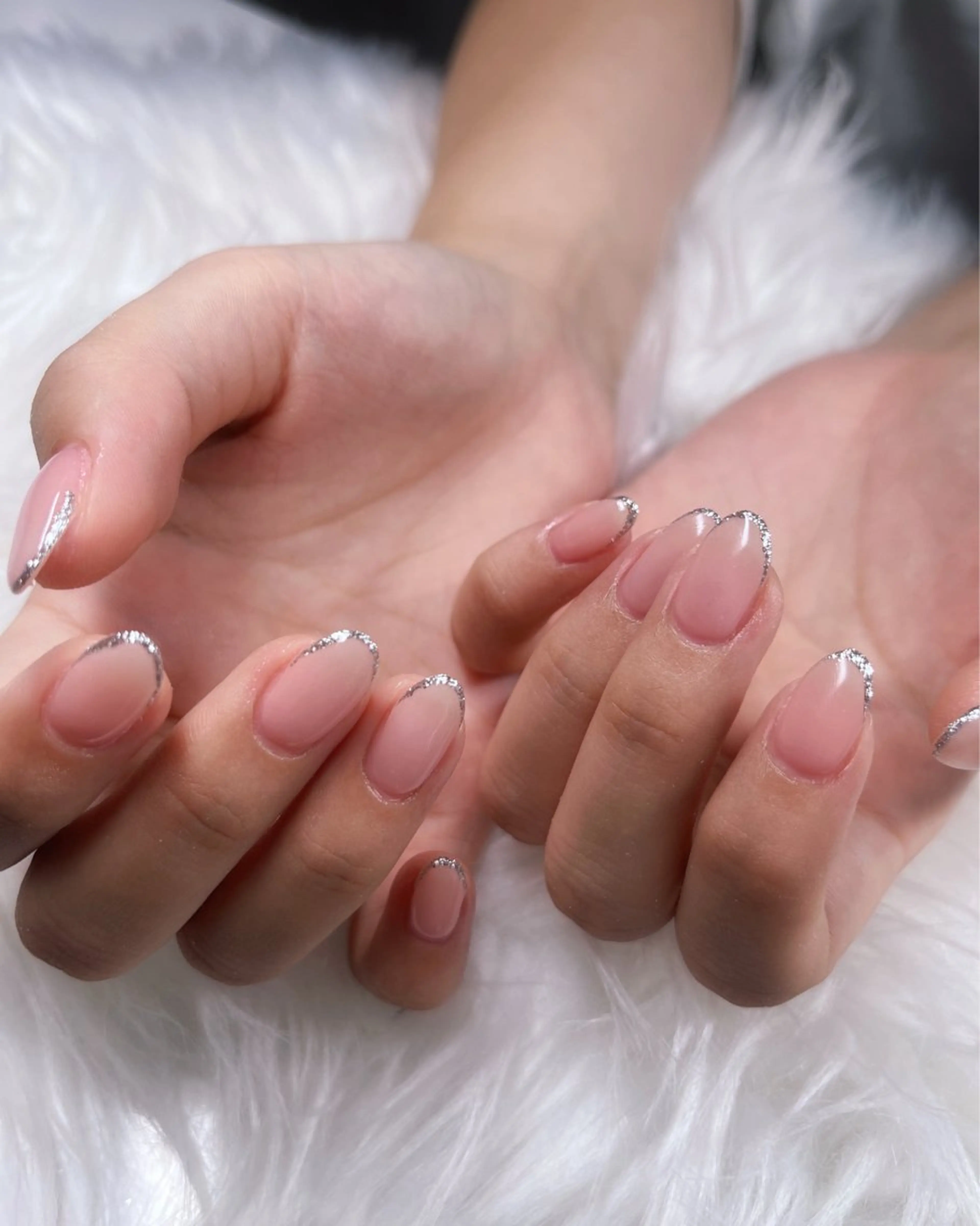 ネイル ラメ(グリッター) nail salon18.博多店&よもぎ蒸し所属・nail salon 18momokaのネイルデザイン