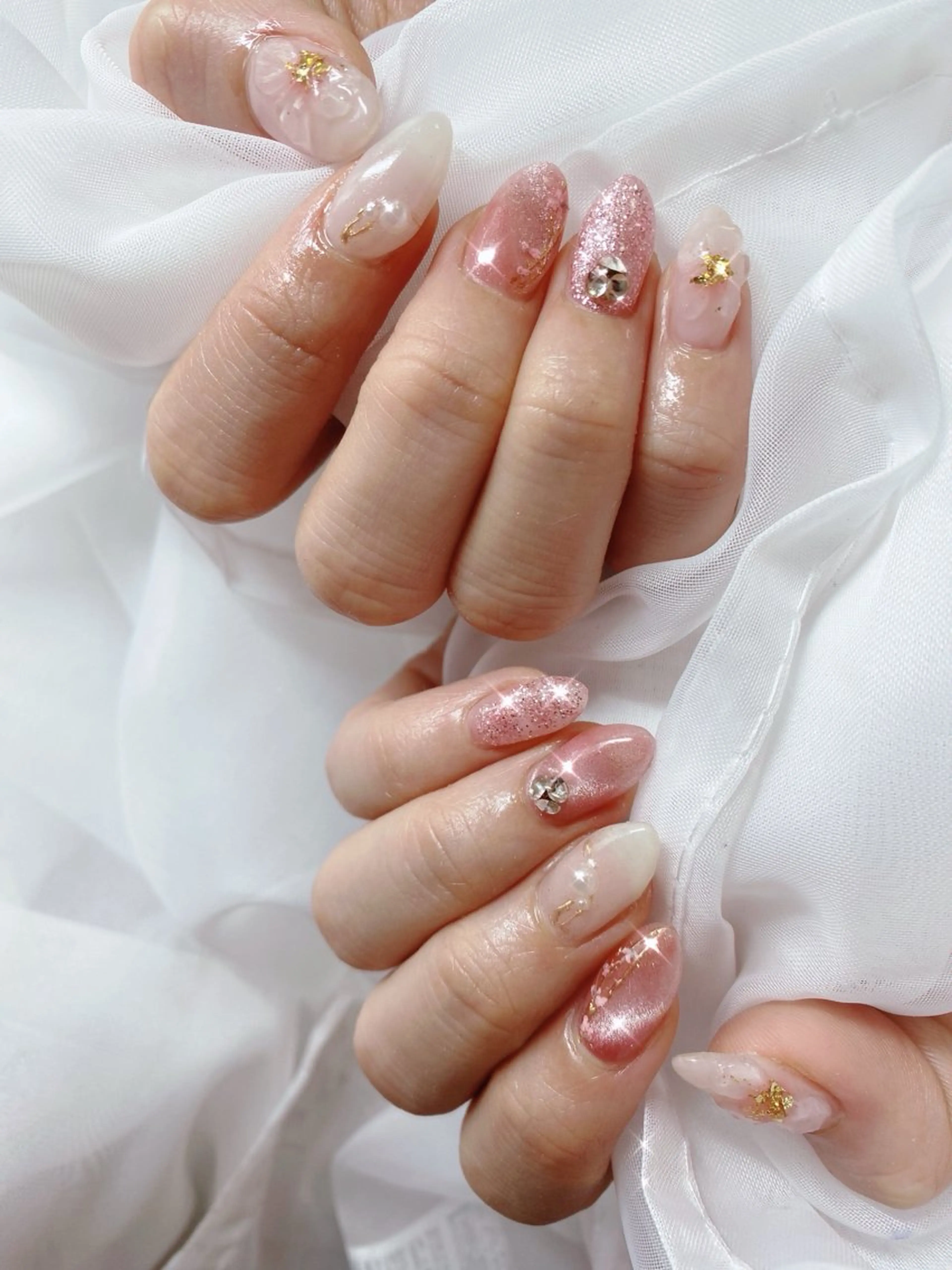 ネイル ハンドネイル salon Ange 五反田店所属・アンジュ Sumiのネイルデザイン