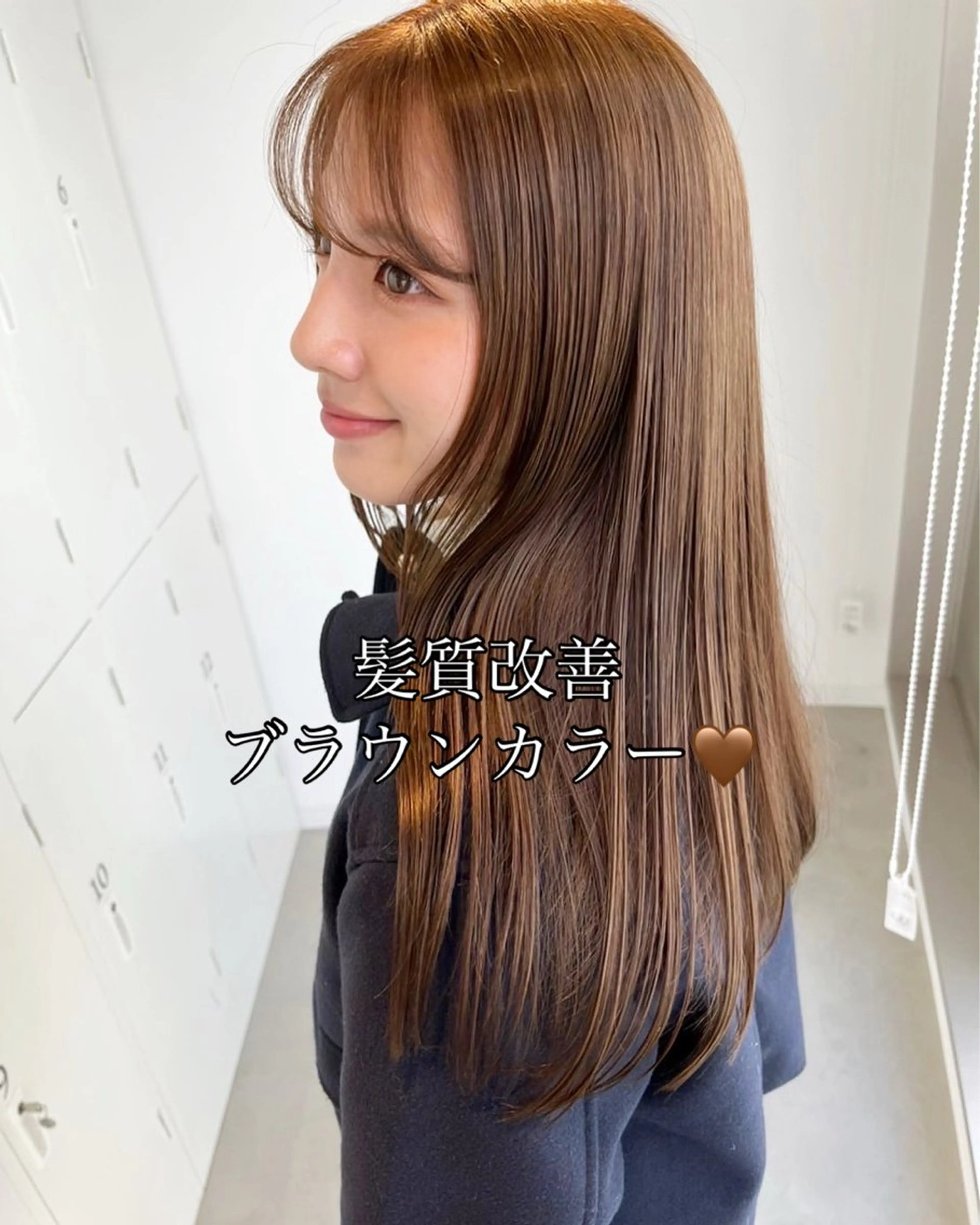 セミロング ヘアカラー トリートメント 🌸EIGHT難波/ 【店長】タモツのヘアスタイル