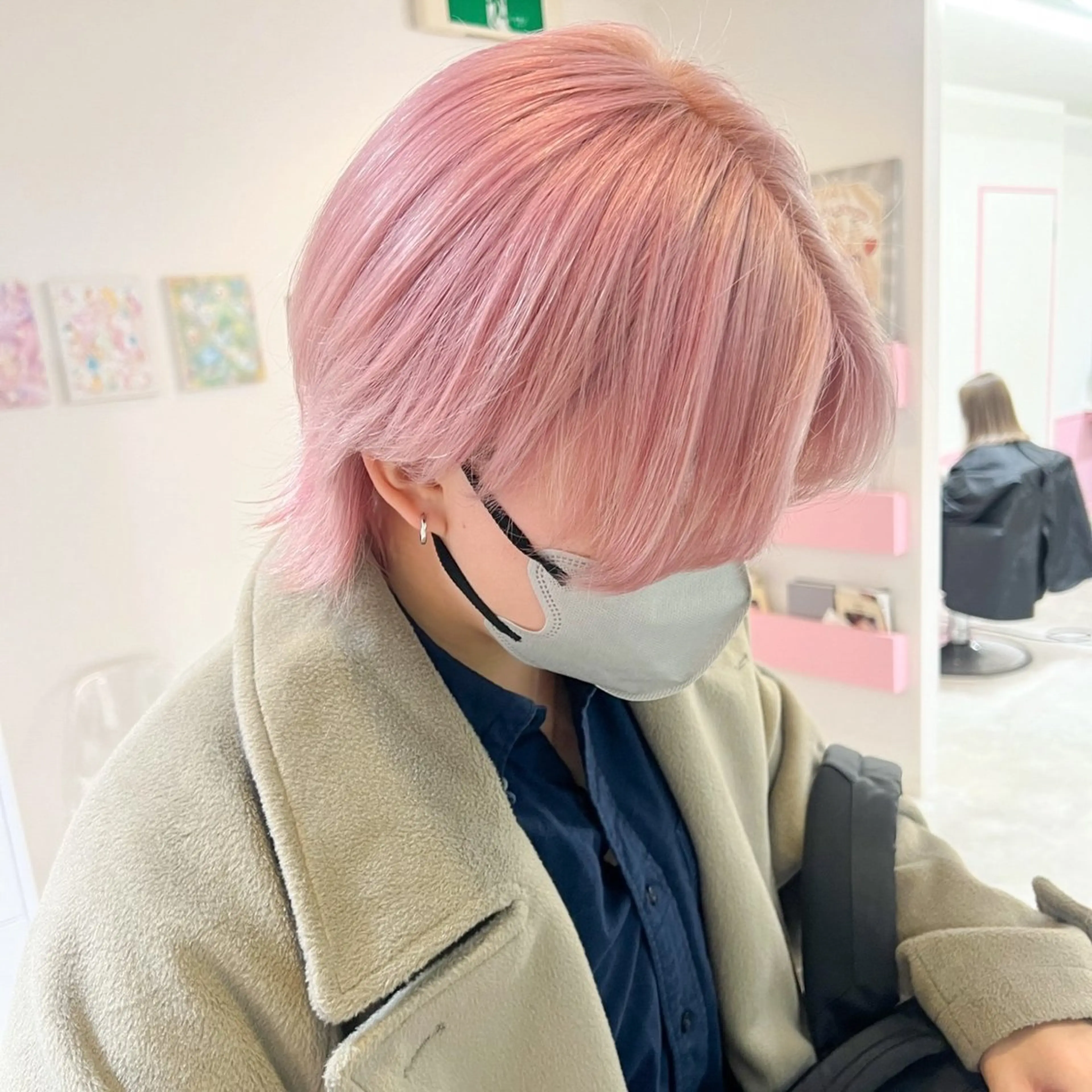 カラー ヘアアレンジ ハイトーンカラー ヘアカラー トリートメント 艶髪ハイトーン/ ブロンド/Nagiのヘアスタイル