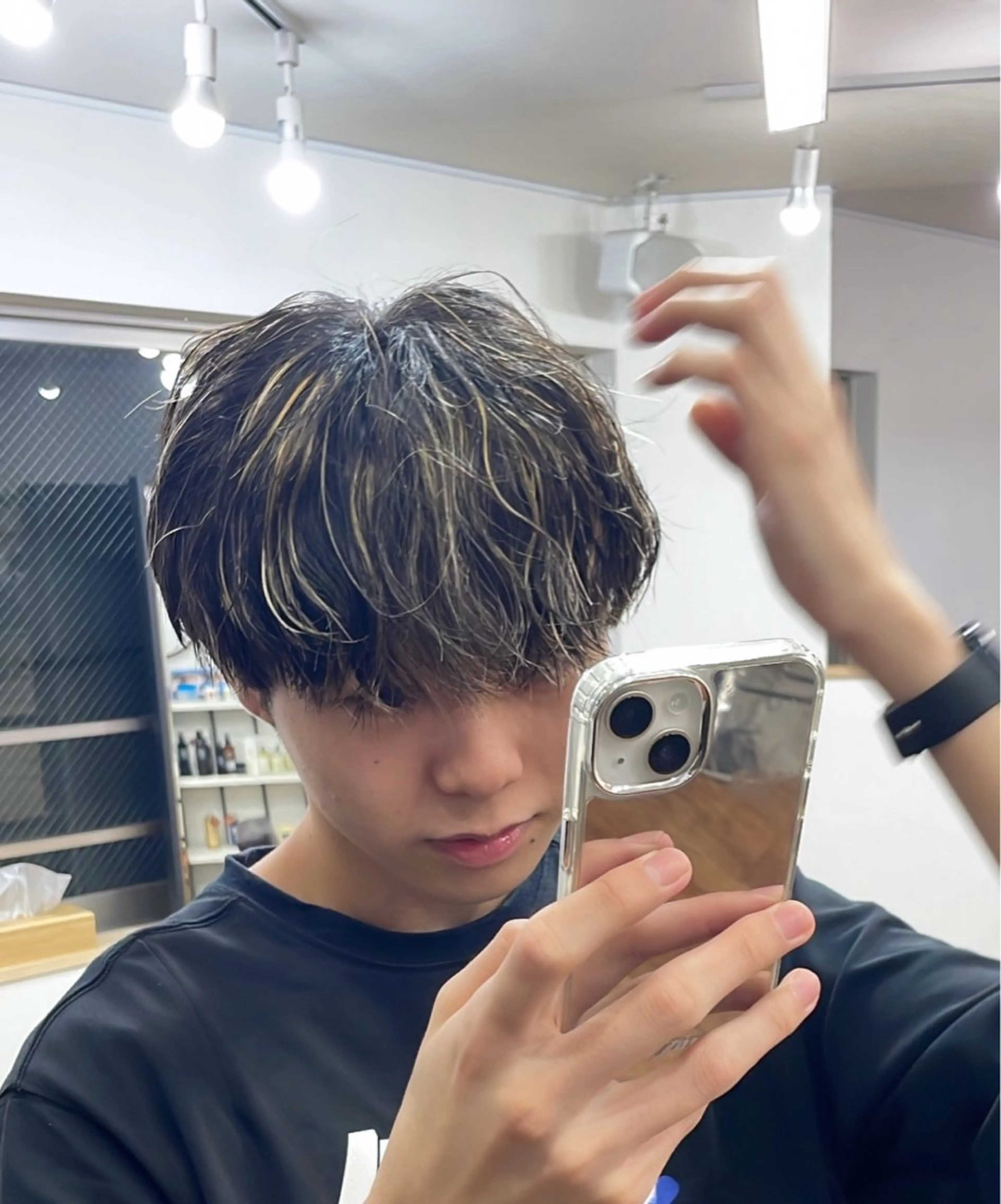 カラー パーマ メンズ メンズパーマ Ritsuki メンズ特化😎のヘアスタイル