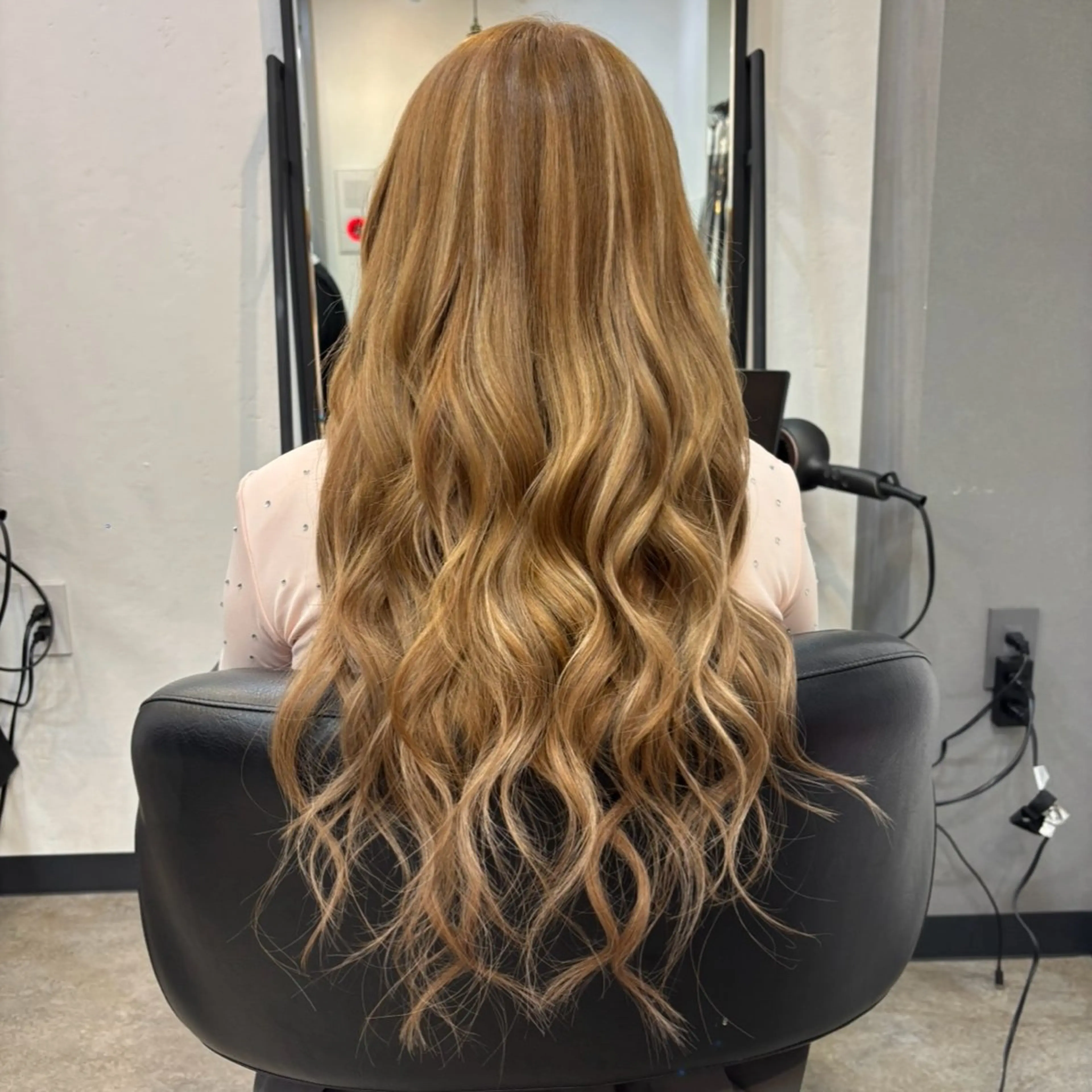 ロング カラー エクステ DEST ゆりかのヘアスタイル